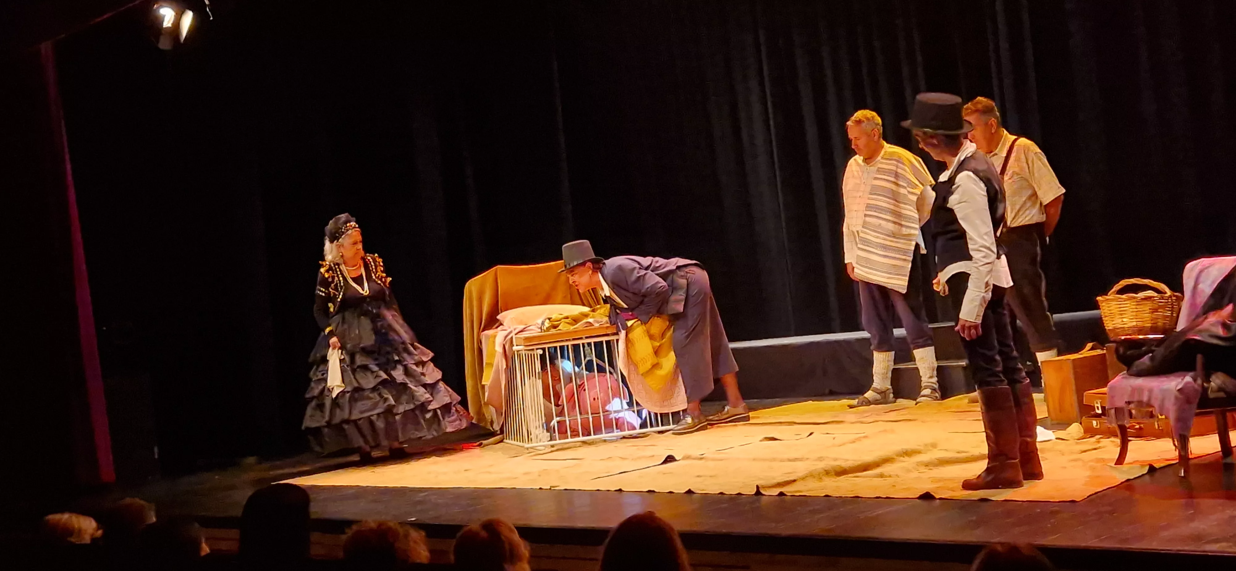 Alboroque Teatro en la Muestra Joven 2025. Foto Myriam Martínez 