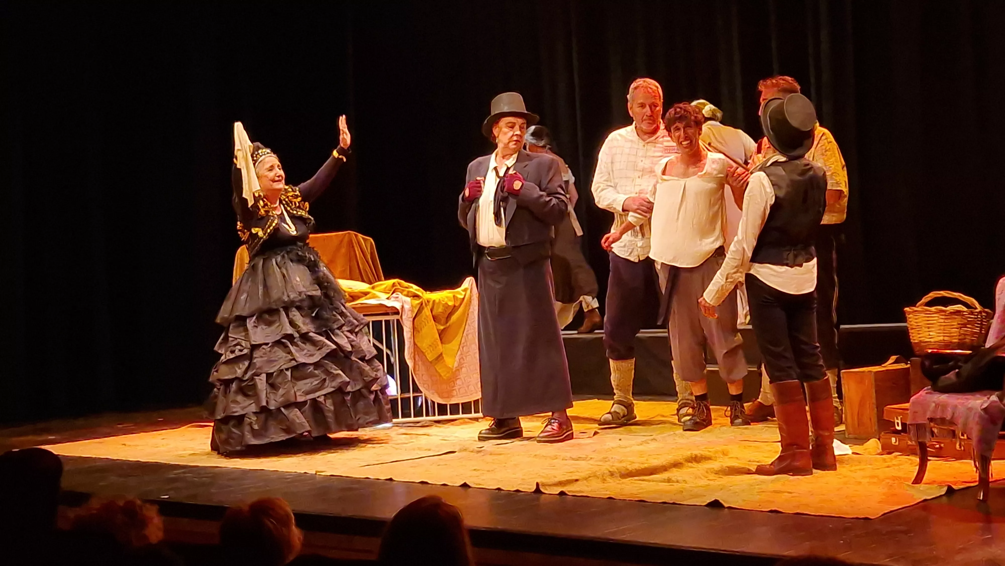 Alboroque Teatro en la Muestra Joven 2025. Foto Myriam Martínez 