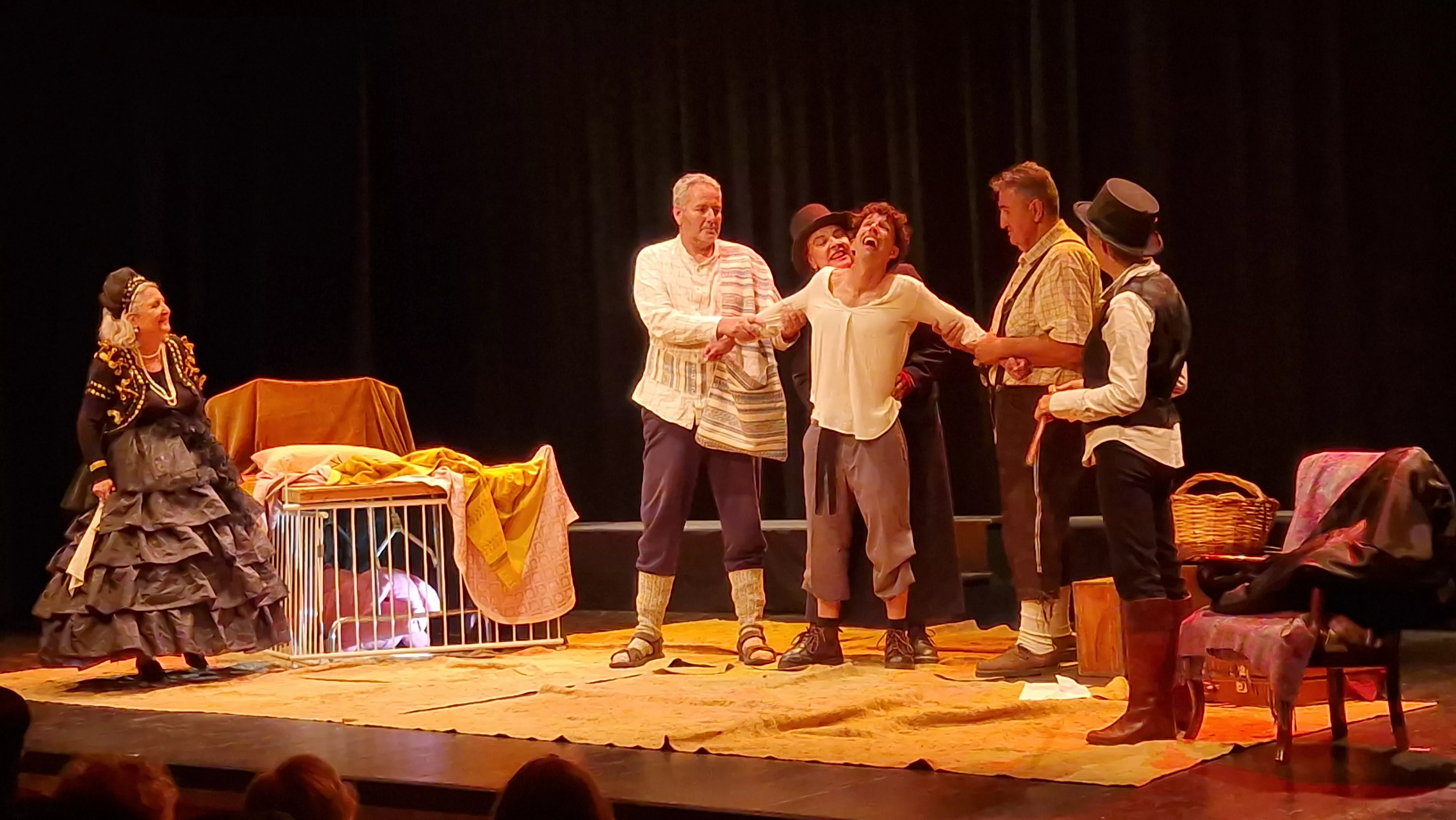 Alboroque Teatro en la Muestra Joven 2025. Foto Myriam Martínez 