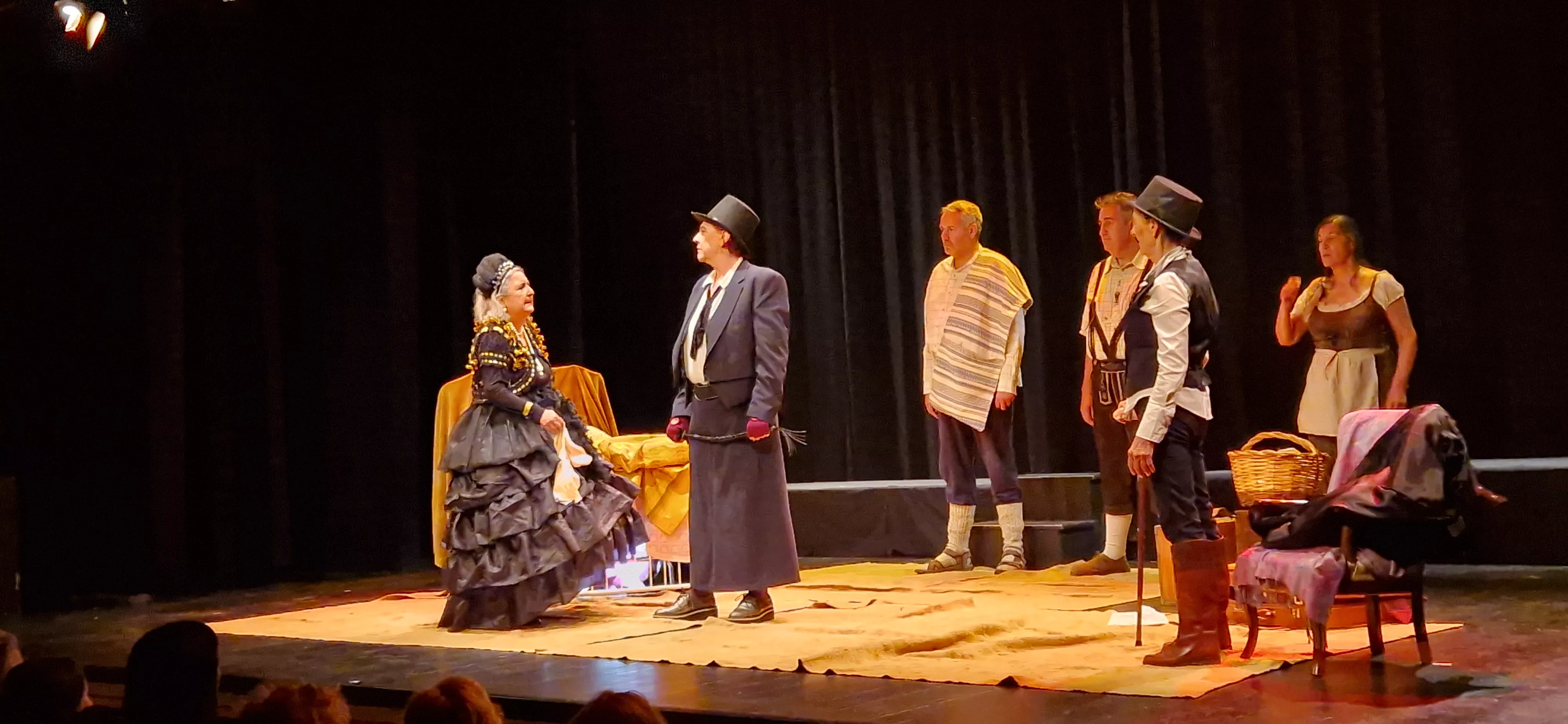 Alboroque Teatro en la Muestra Joven 2025. Foto Myriam Martínez 