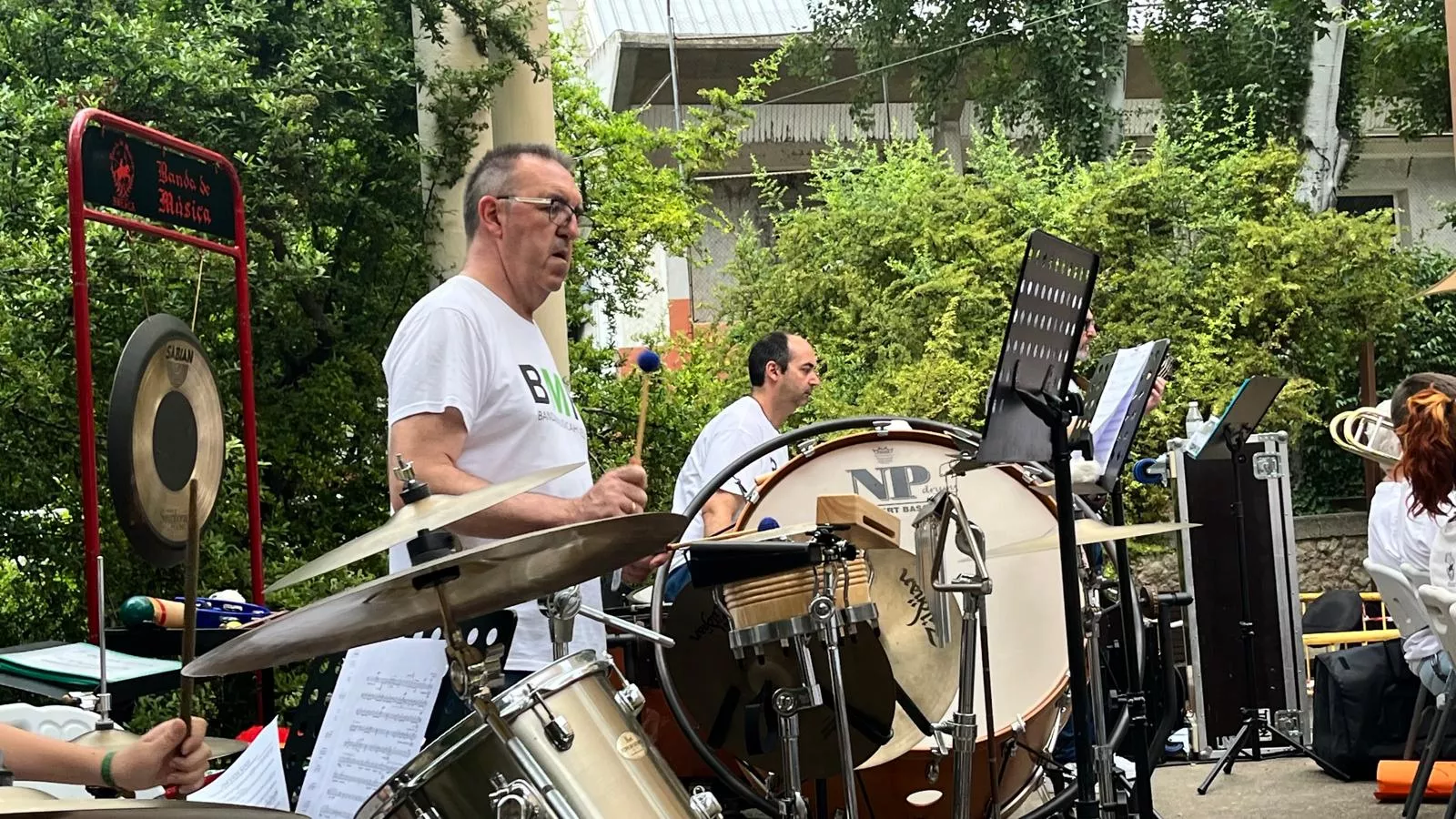 Concierto en familia de la Banda de Música de Huesca. Foto Mercedes Manterola