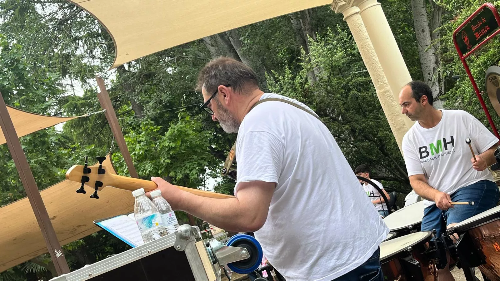 Concierto en familia de la Banda de Música de Huesca. Foto Mercedes Manterola