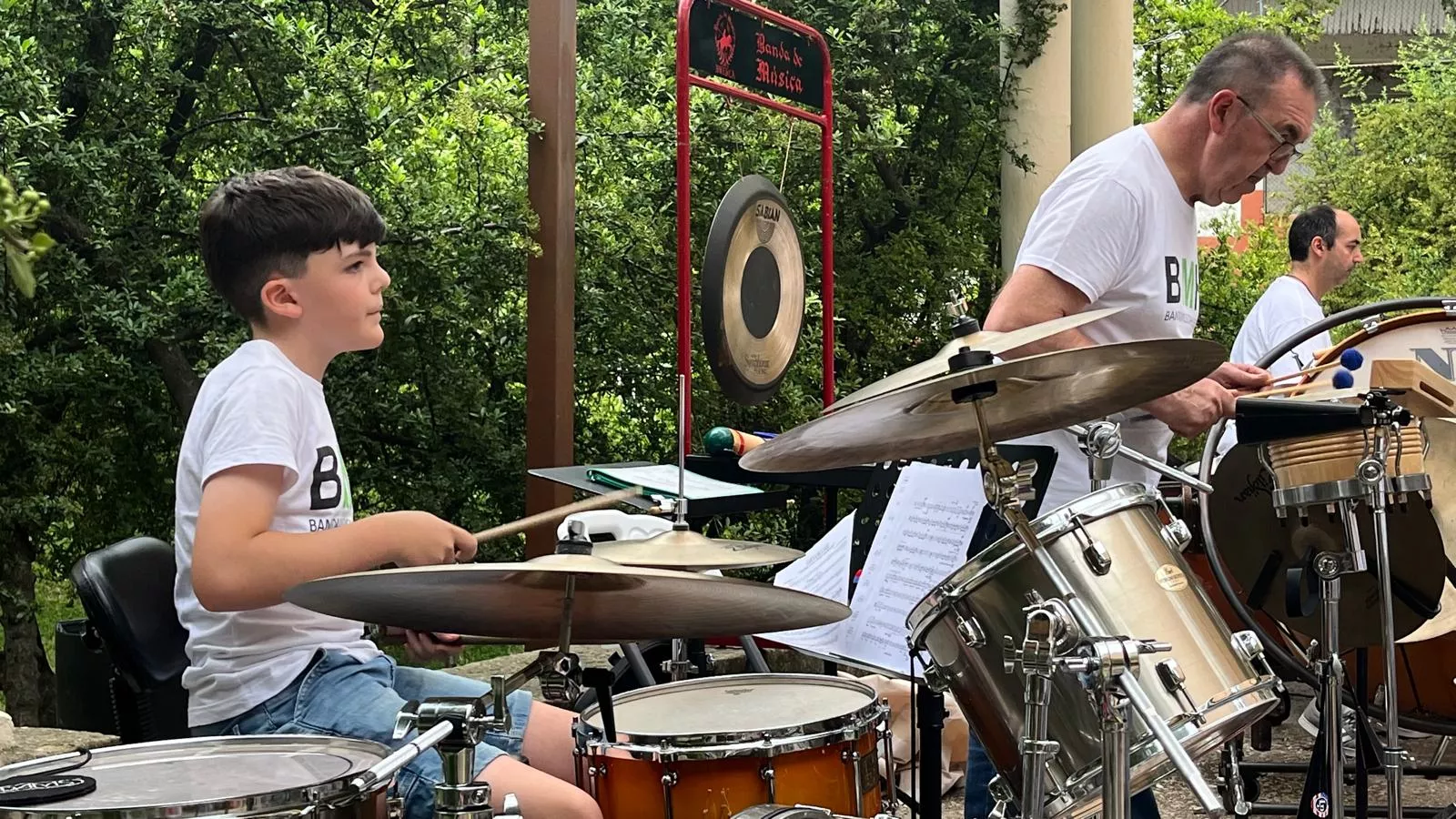 Concierto en familia de la Banda de Música de Huesca. Foto Mercedes Manterola