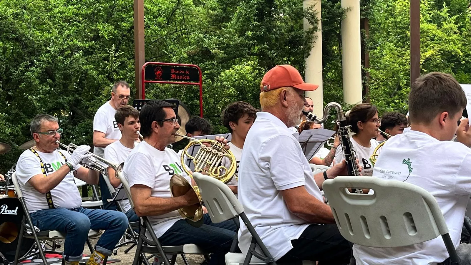 Concierto en familia de la Banda de Música de Huesca. Foto Mercedes Manterola