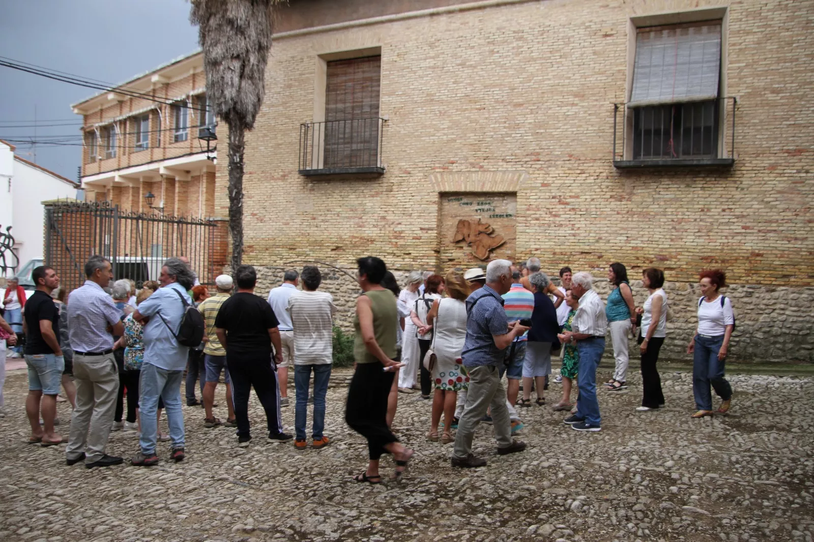 Jornadas sobre Orwell 2025 en Poleñino. Foto Carlos Neofato