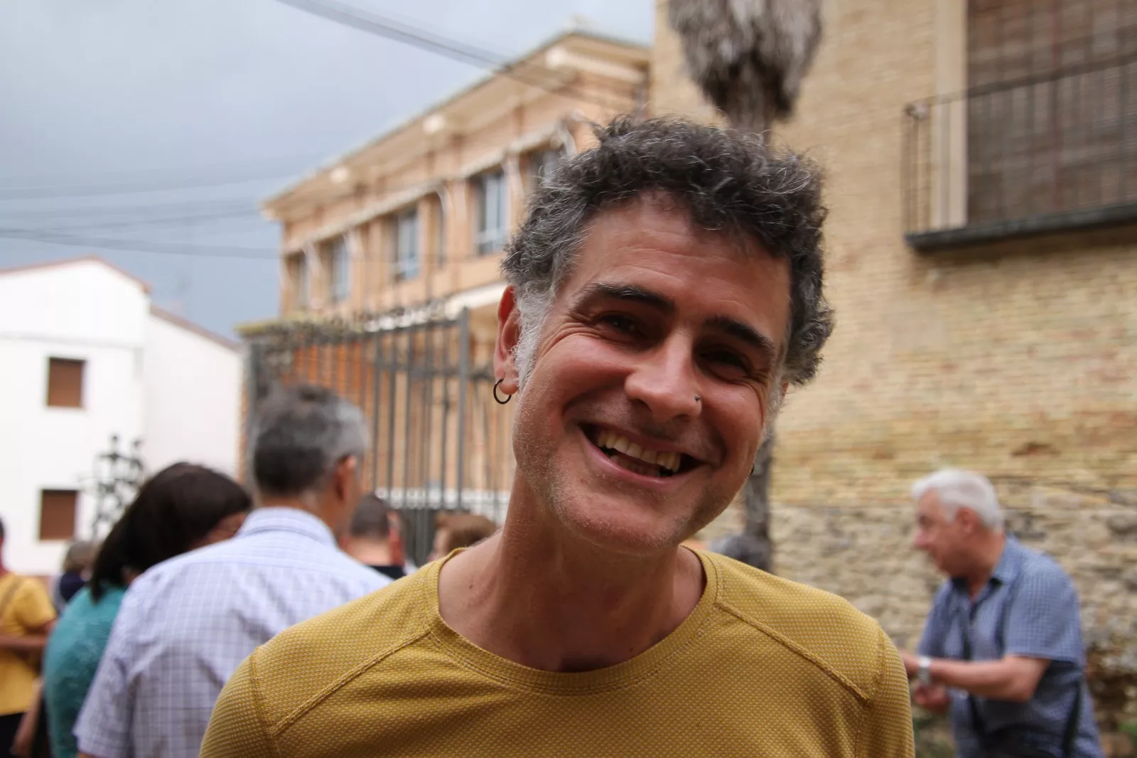 Jornadas sobre Orwell 2025 en Poleñino. Foto Carlos Neofato