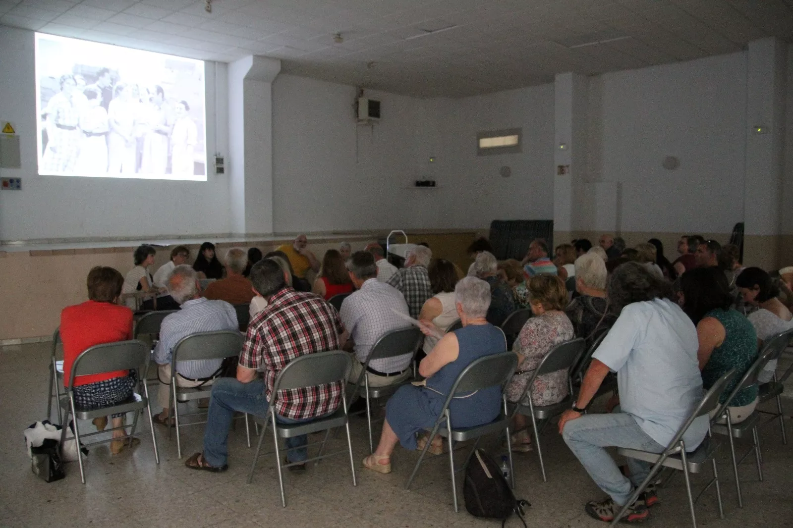 Jornadas sobre Orwell 2025 en Poleñino. Foto Carlos Neofato