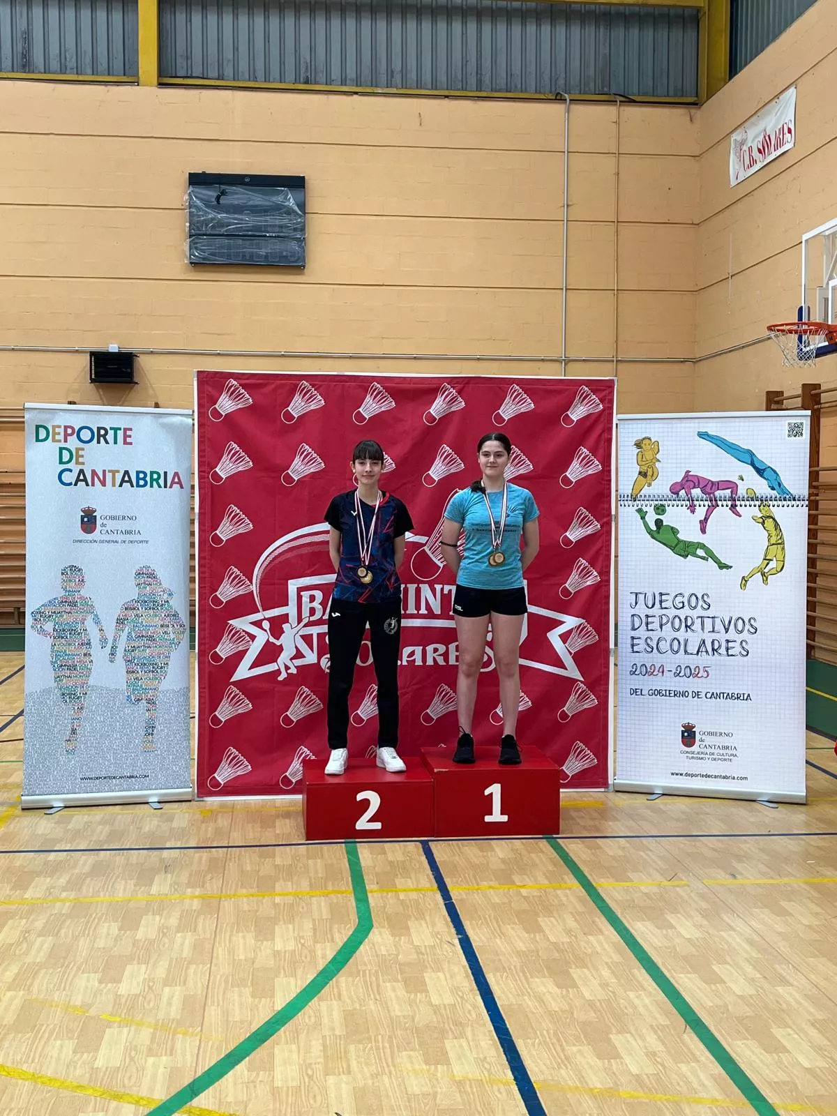 Emma Bibián subcampeona individual femenino sub-19