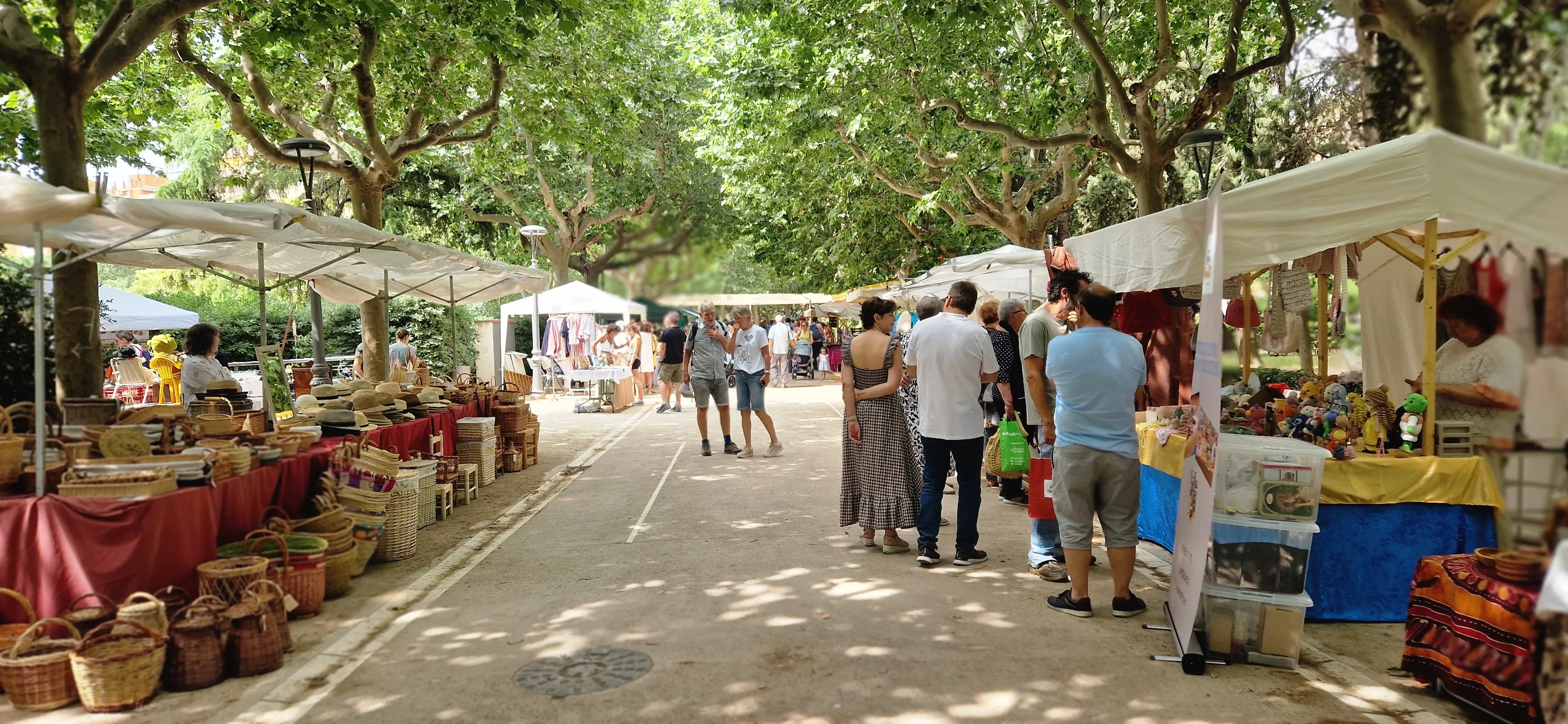 La 35º Feria de Artesanía La Parrilla . Foto Myriam Martínez