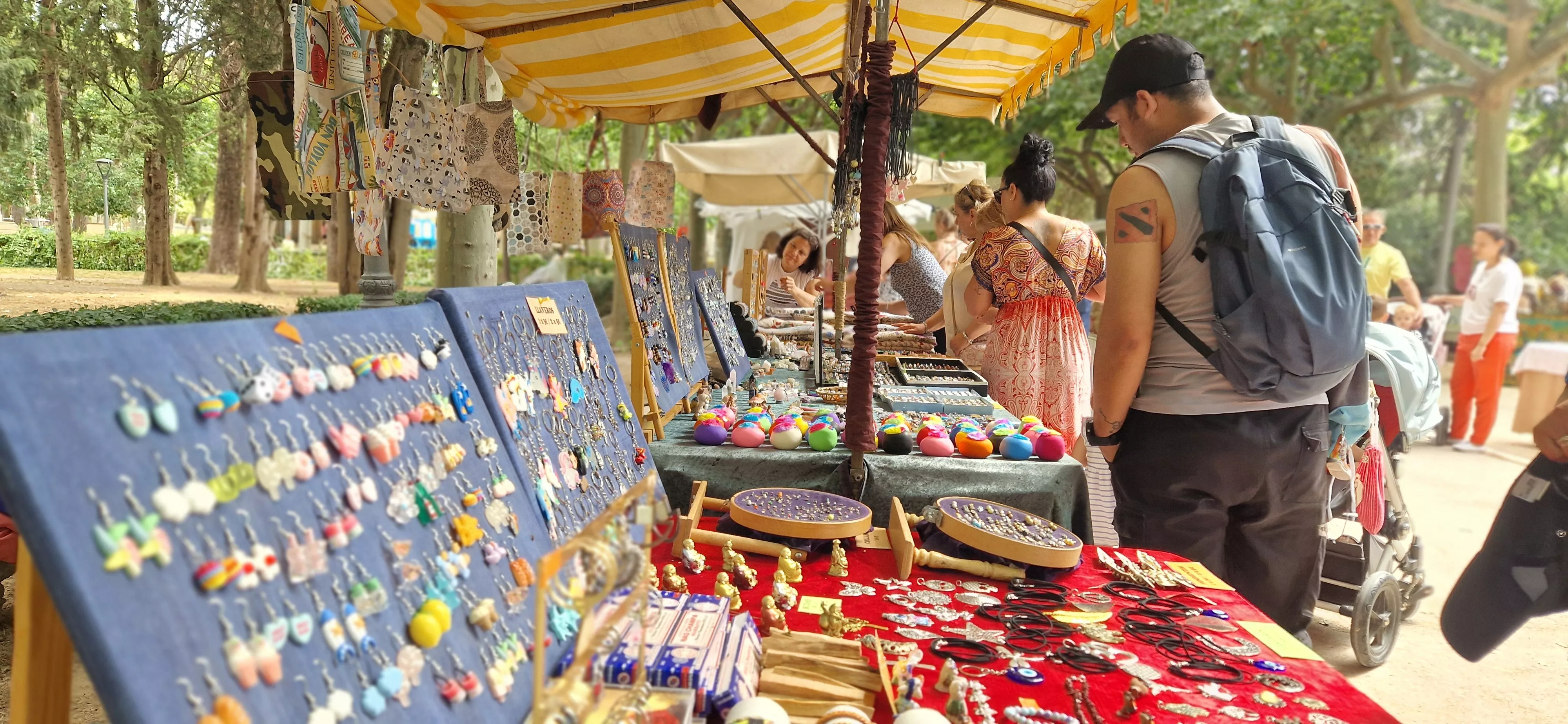 La 35º Feria de Artesanía La Parrilla . Foto Myriam Martínez