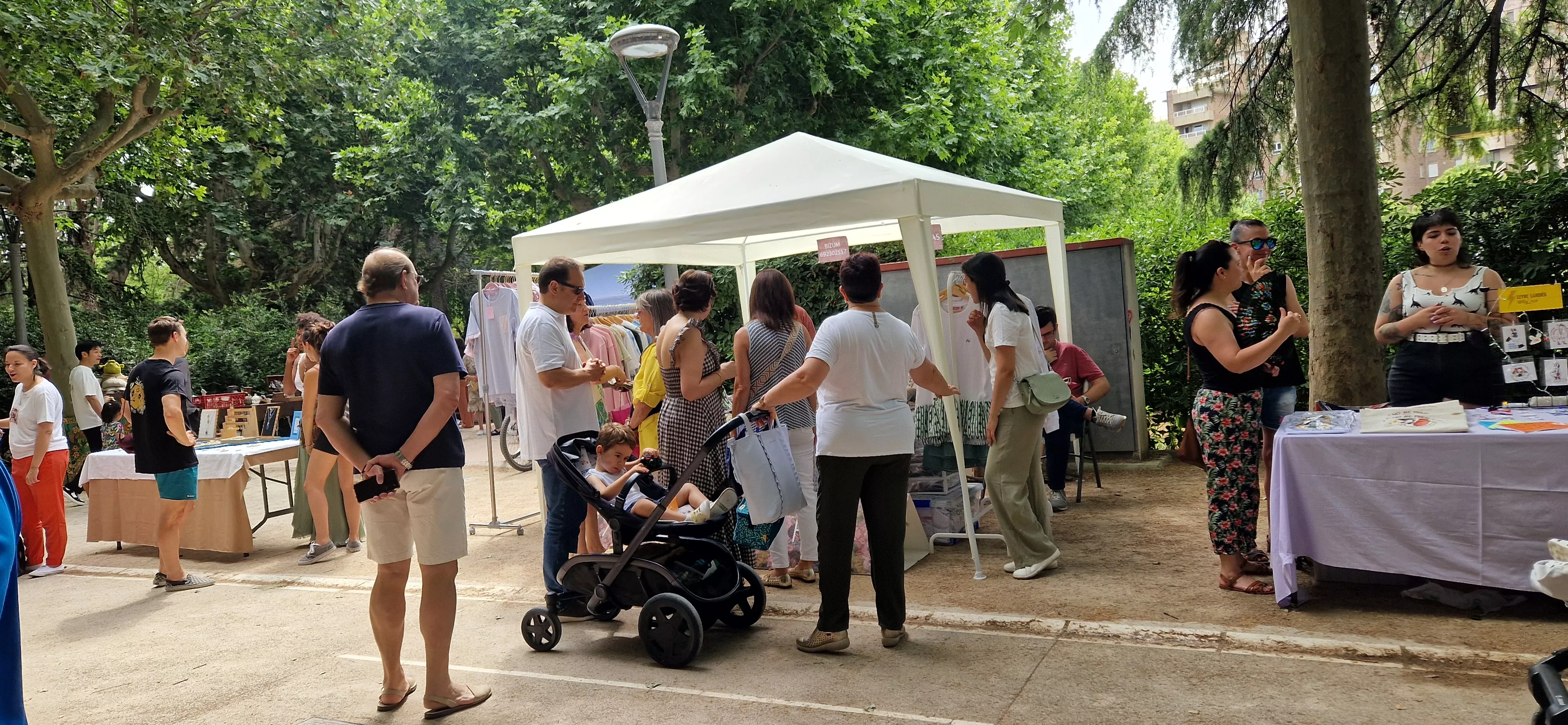 La 35º Feria de Artesanía La Parrilla . Foto Myriam Martínez