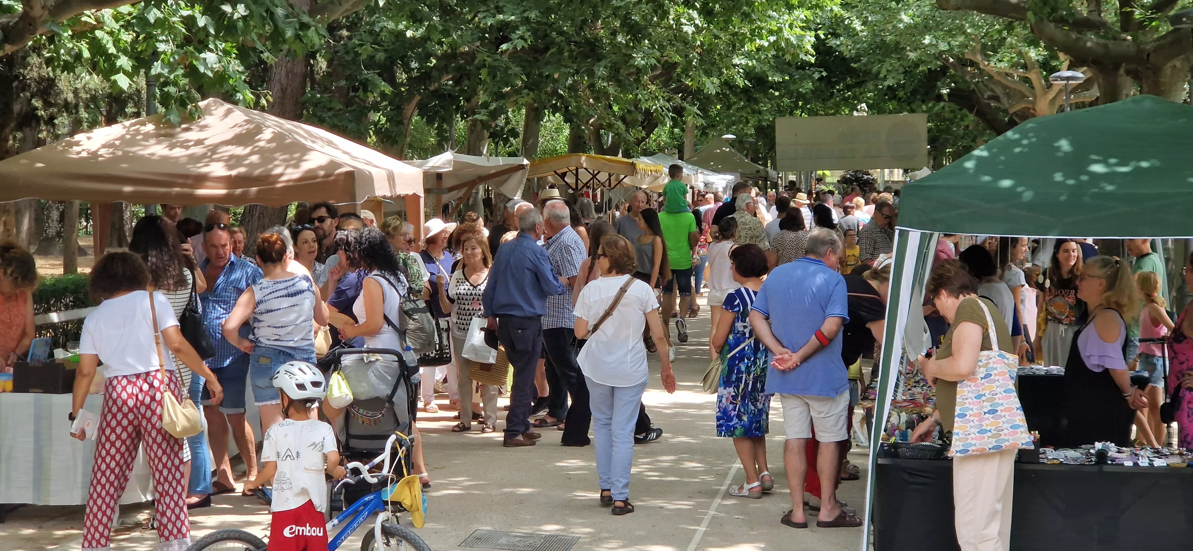 La 35º Feria de Artesanía La Parrilla . Foto Myriam Martínez