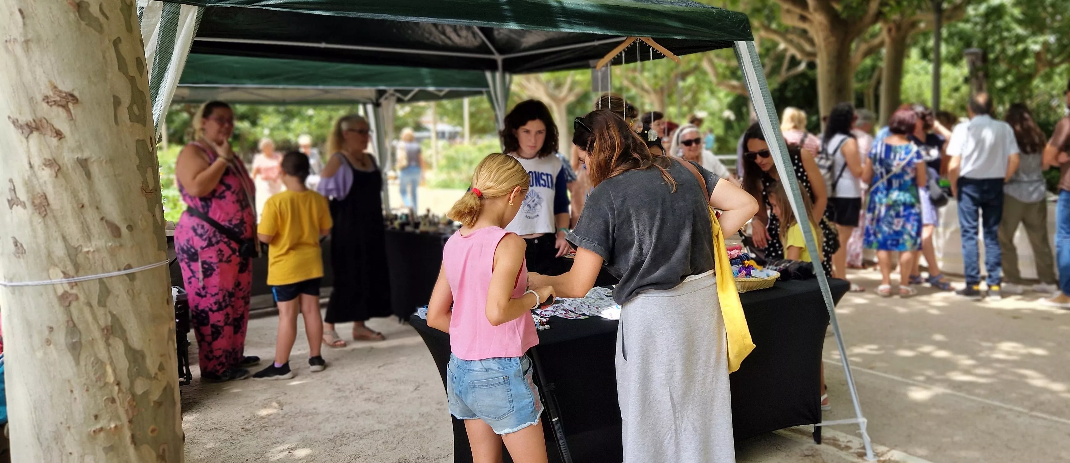 La 35º Feria de Artesanía La Parrilla . Foto Myriam Martínez