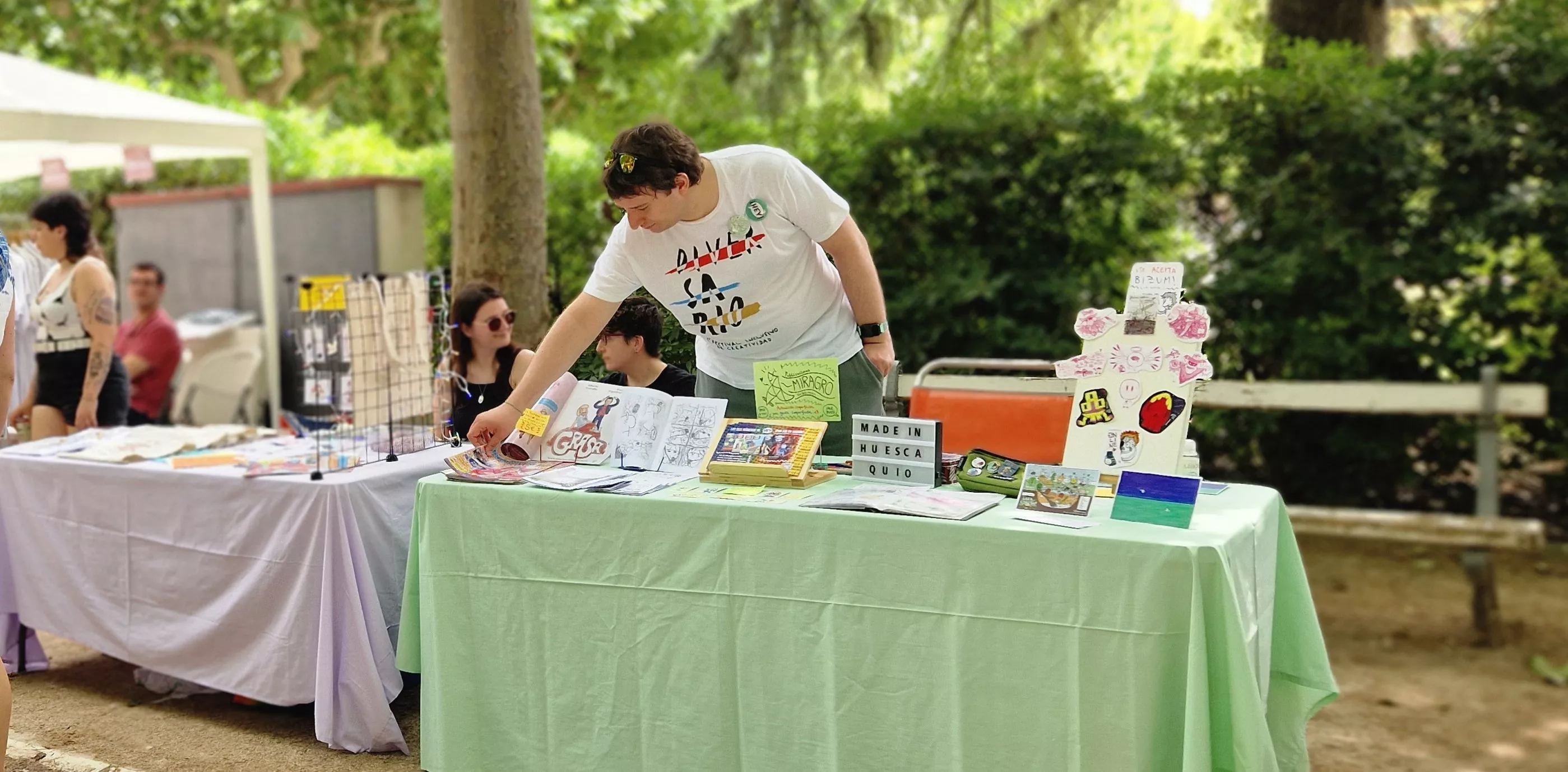La 35º Feria de Artesanía La Parrilla . Foto Myriam Martínez