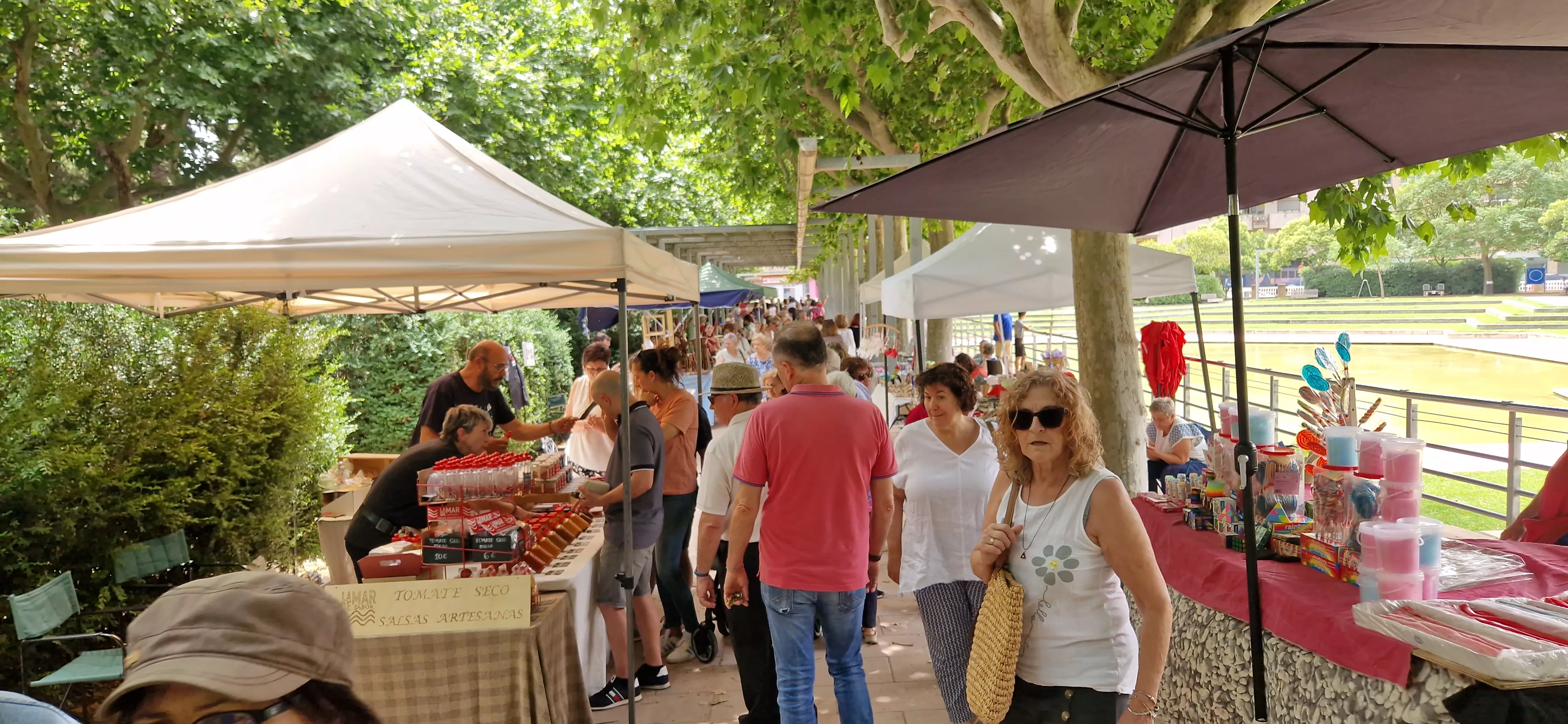 La 35º Feria de Artesanía La Parrilla . Foto Myriam Martínez