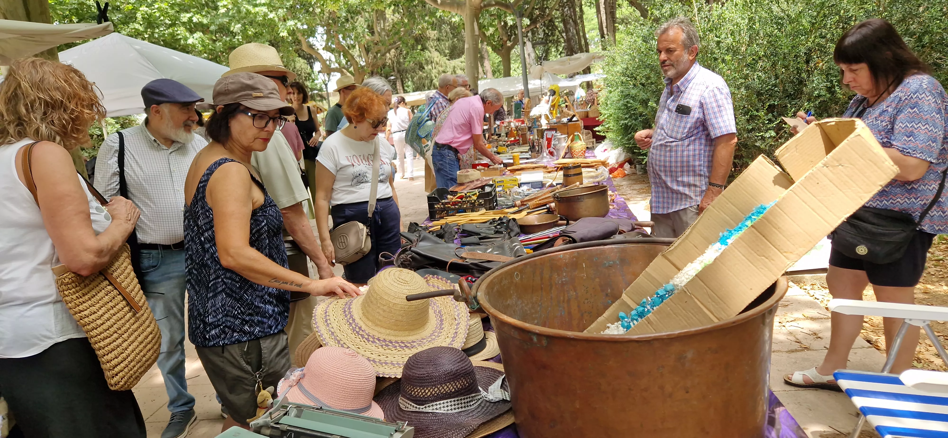 La 35º Feria de Artesanía La Parrilla . Foto Myriam Martínez