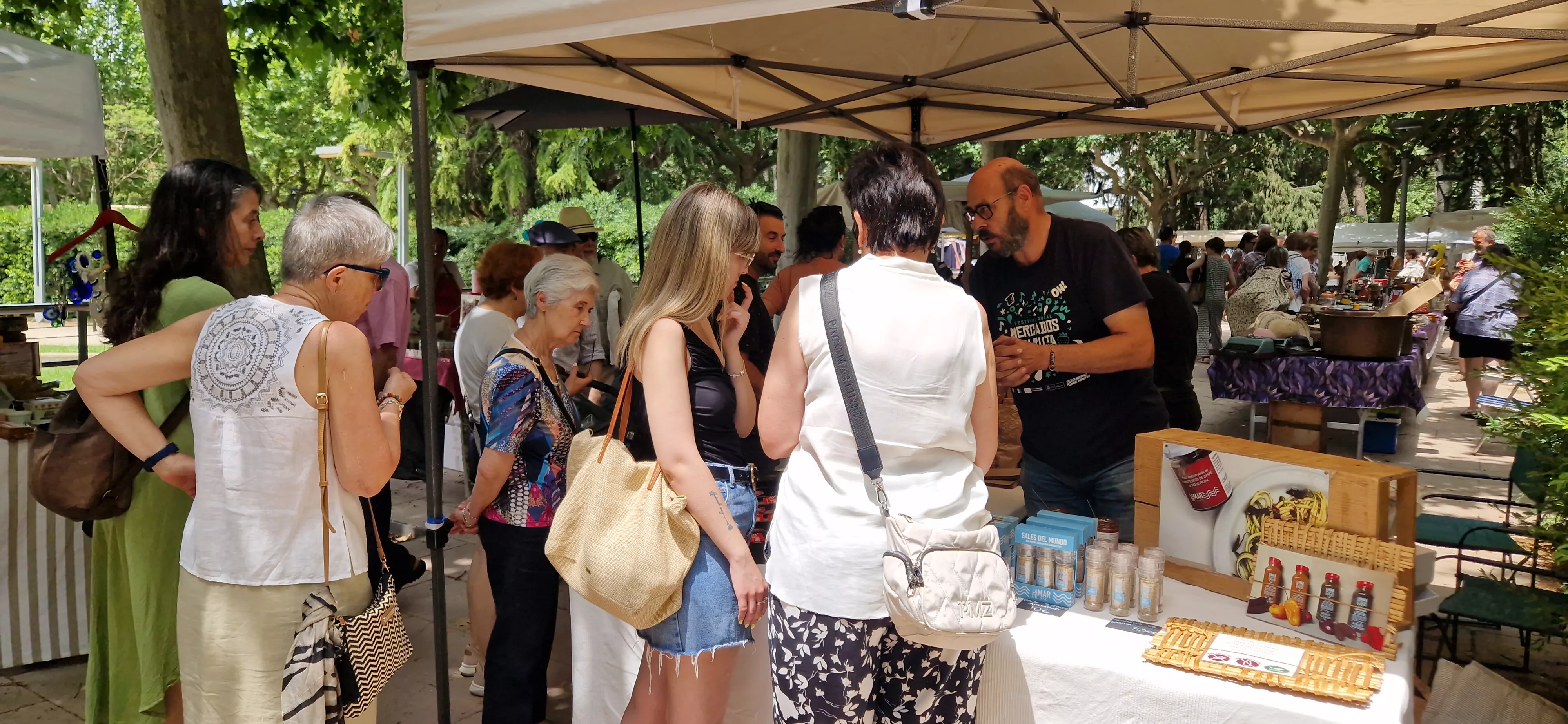La 35º Feria de Artesanía La Parrilla . Foto Myriam Martínez