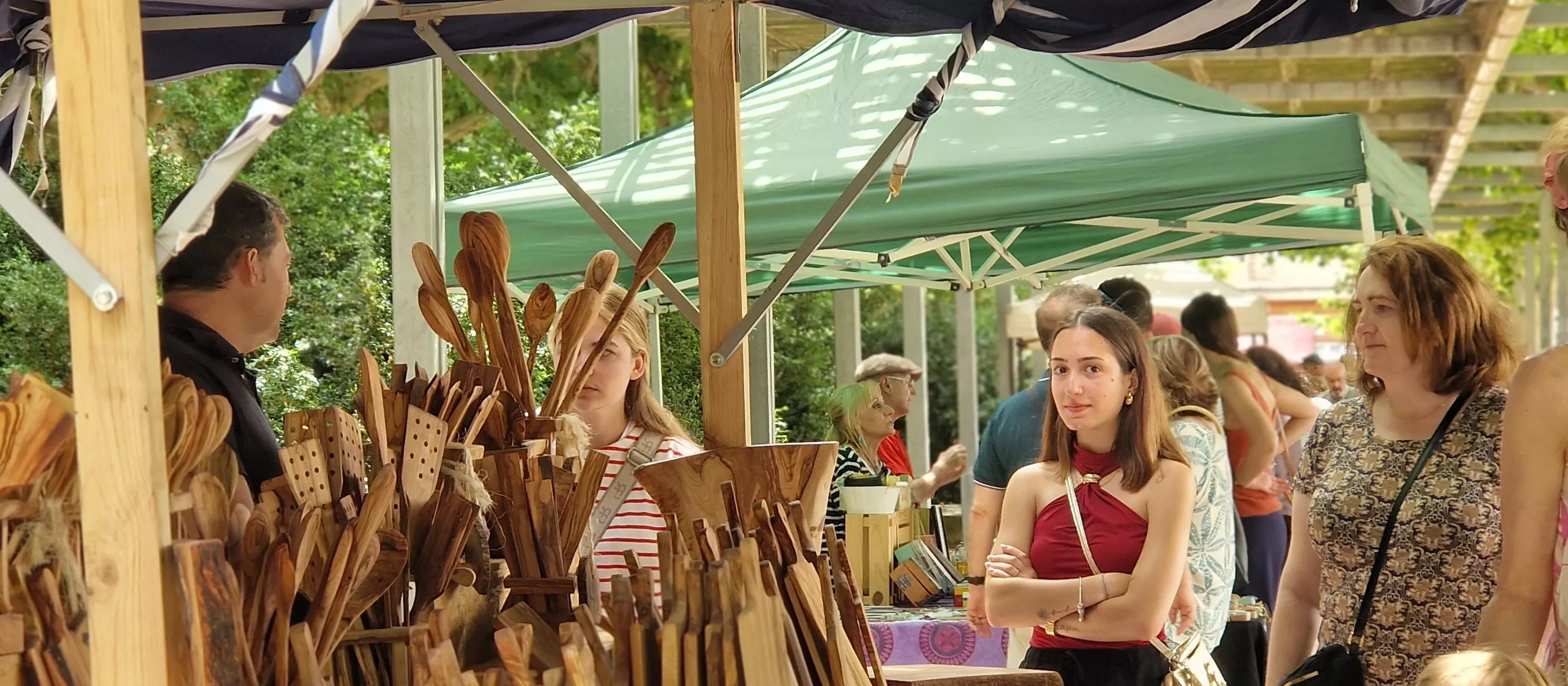 La 35º Feria de Artesanía La Parrilla . Foto Myriam Martínez