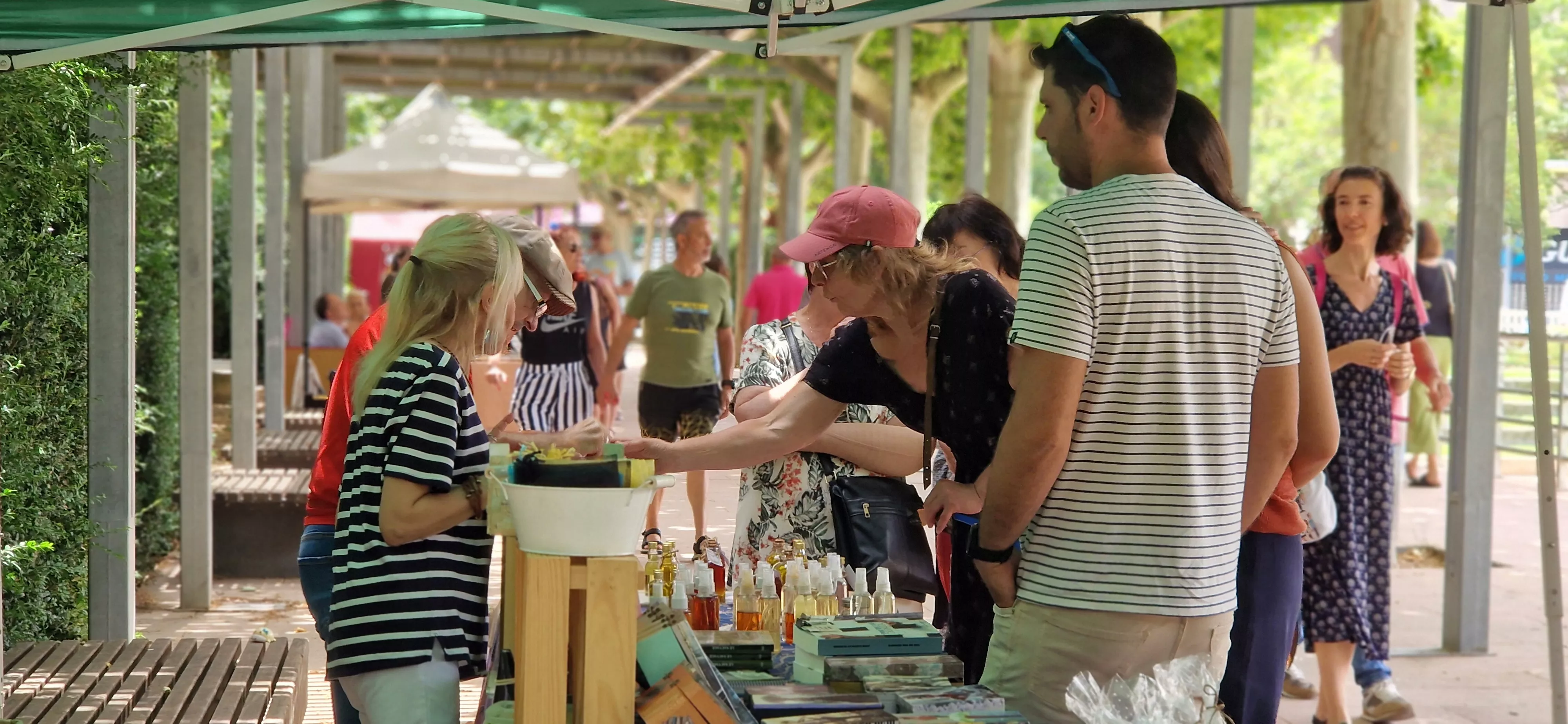 La 35º Feria de Artesanía La Parrilla . Foto Myriam Martínez