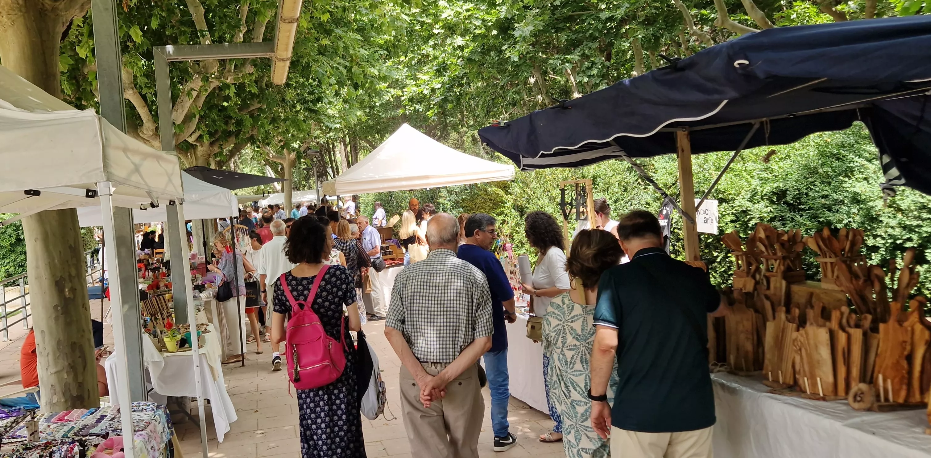 La 35º Feria de Artesanía La Parrilla . Foto Myriam Martínez