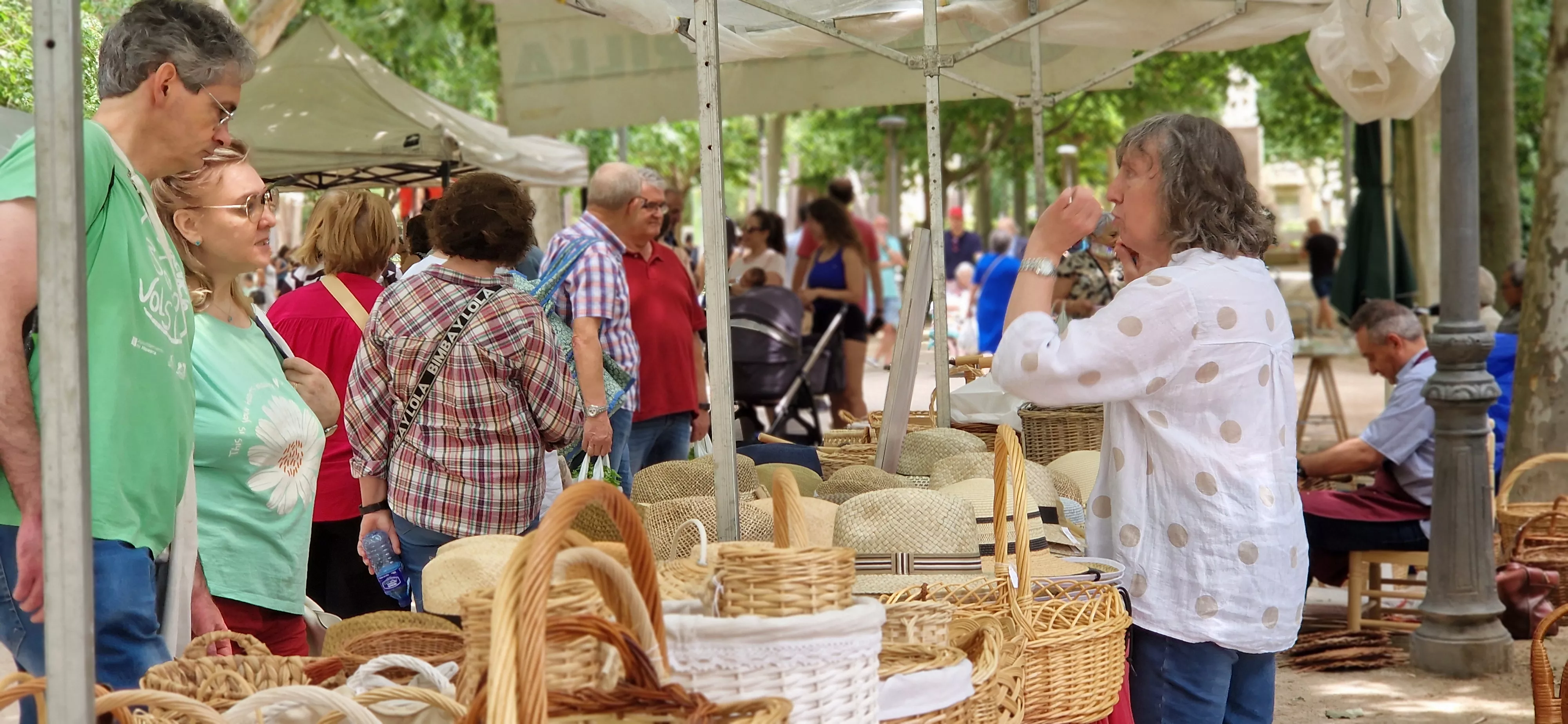 La 35º Feria de Artesanía La Parrilla . Foto Myriam Martínez