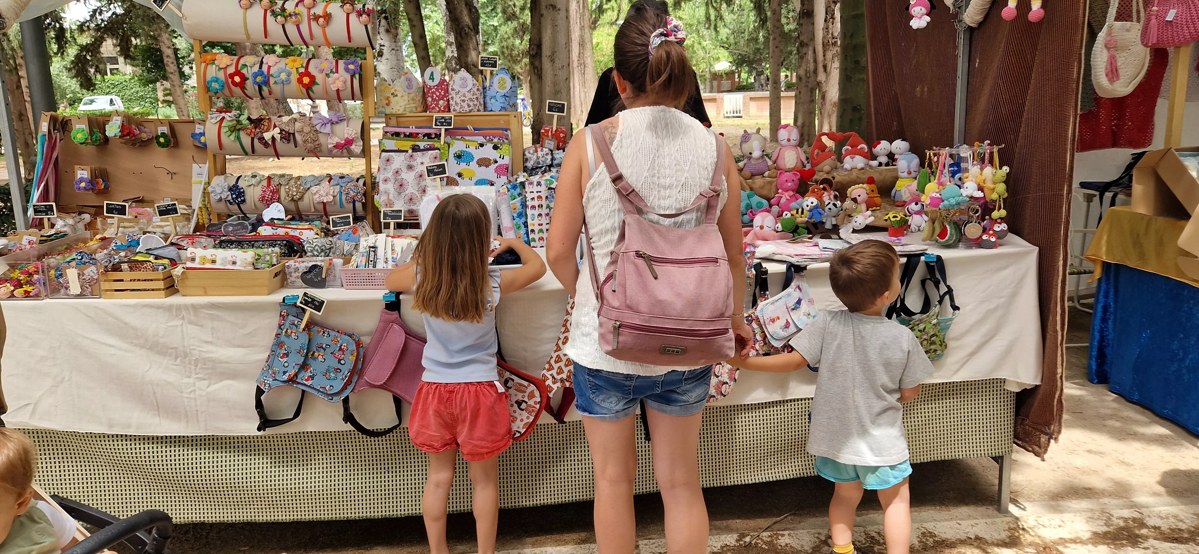 La 35º Feria de Artesanía La Parrilla . Foto Myriam Martínez