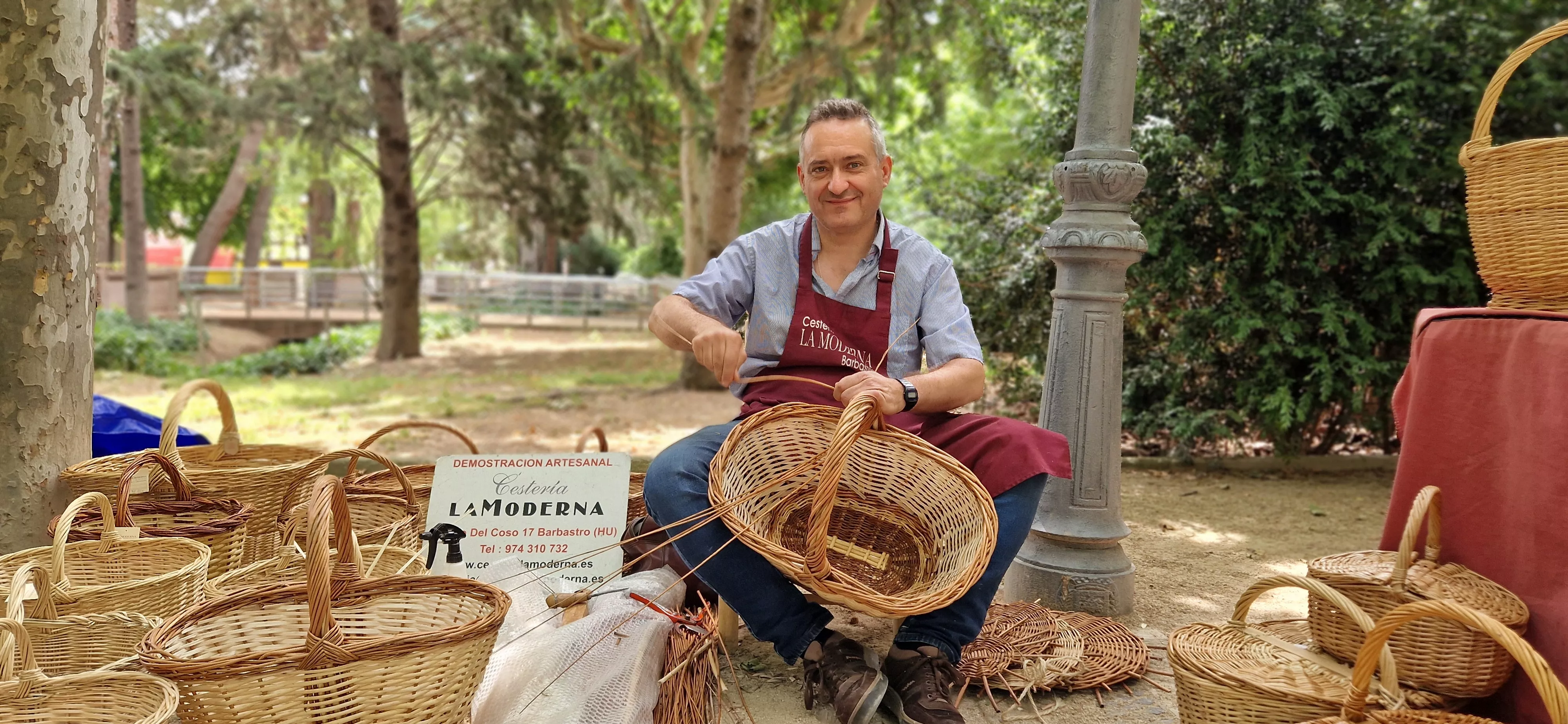 La 35º Feria de Artesanía La Parrilla . Foto Myriam Martínez