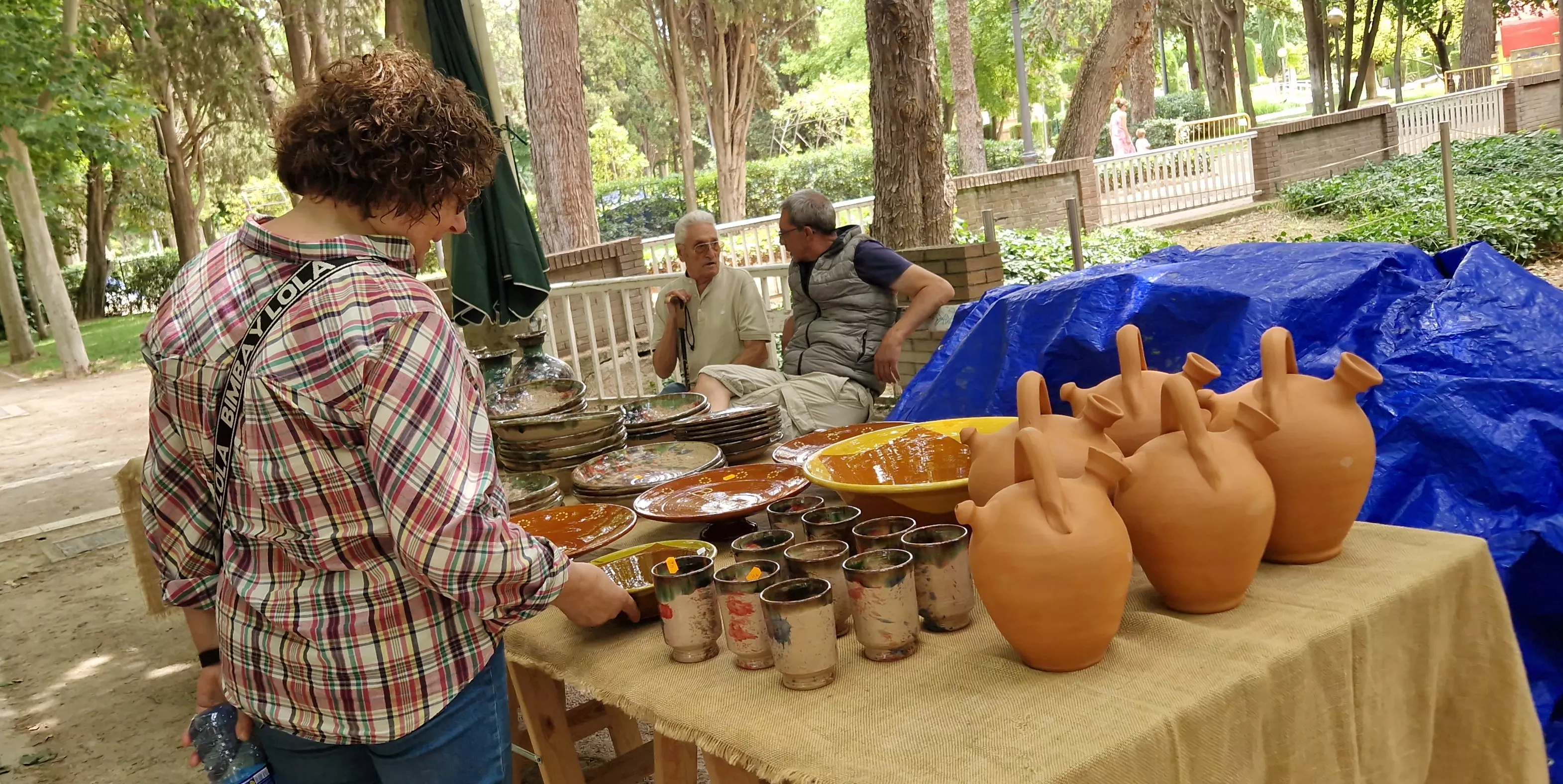 La 35º Feria de Artesanía La Parrilla . Foto Myriam Martínez