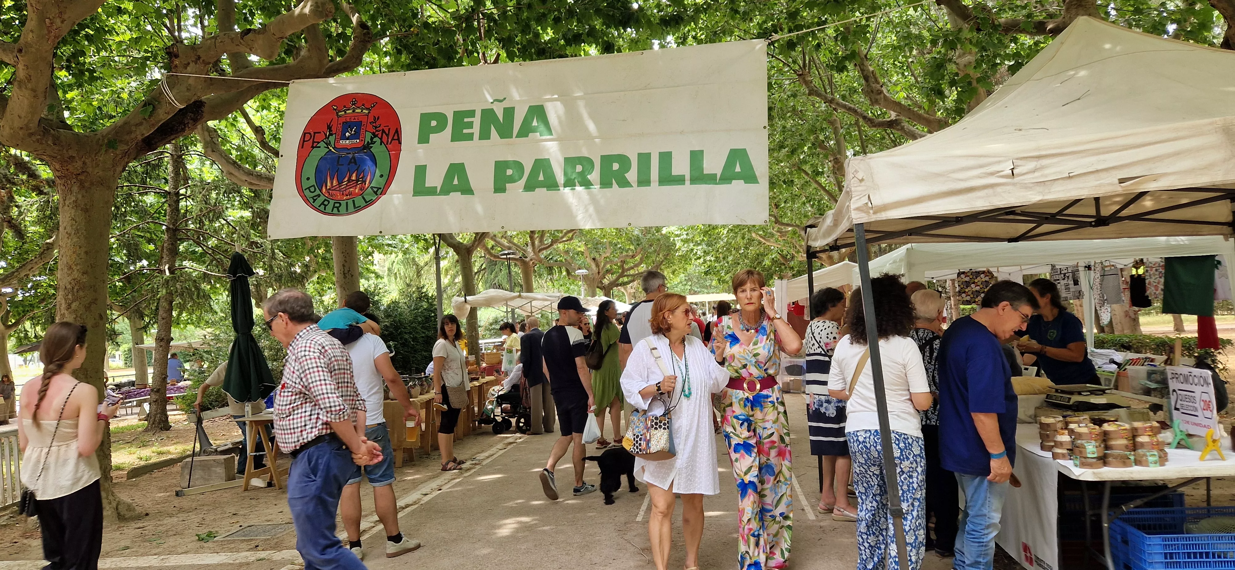 La 35º Feria de Artesanía La Parrilla . Foto Myriam Martínez