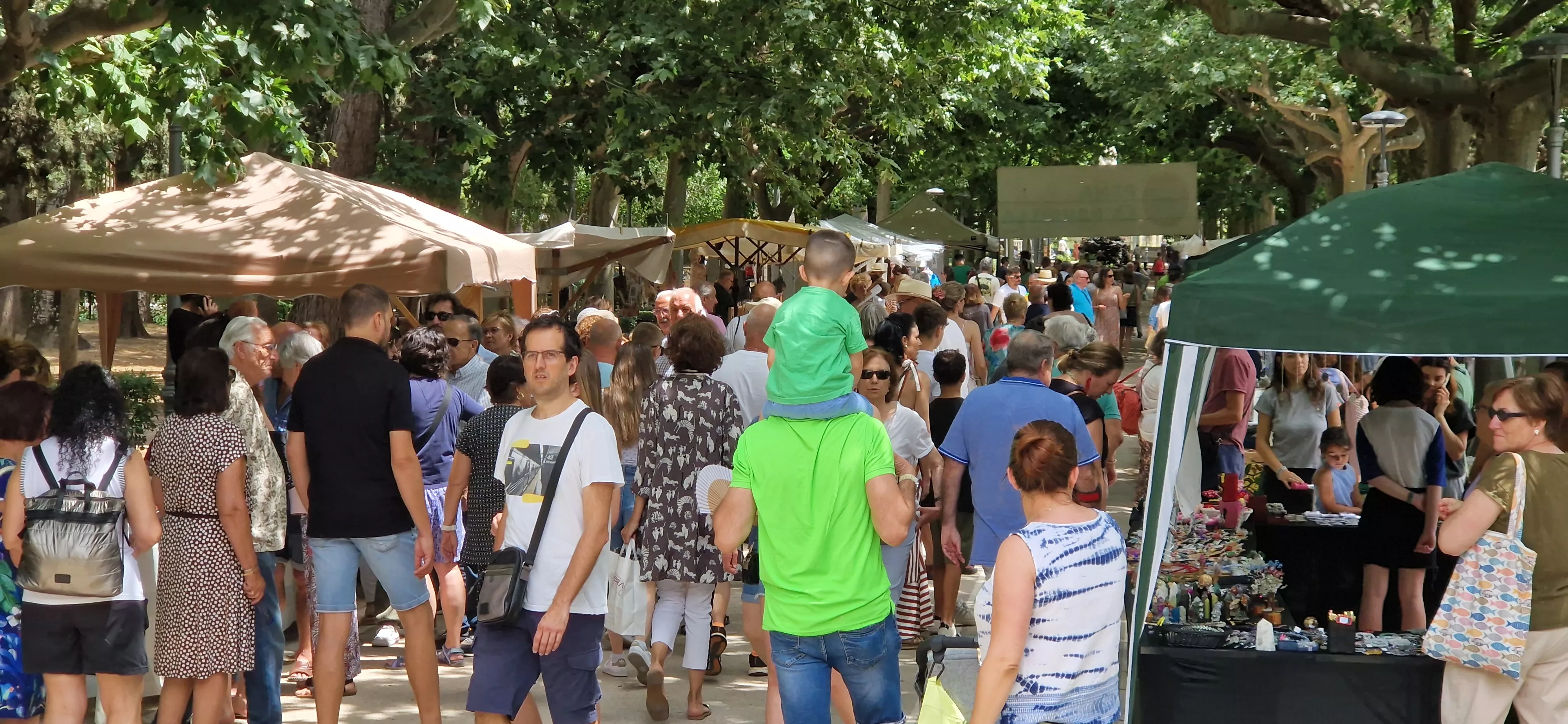 La 35º Feria de Artesanía La Parrilla . Foto Myriam Martínez