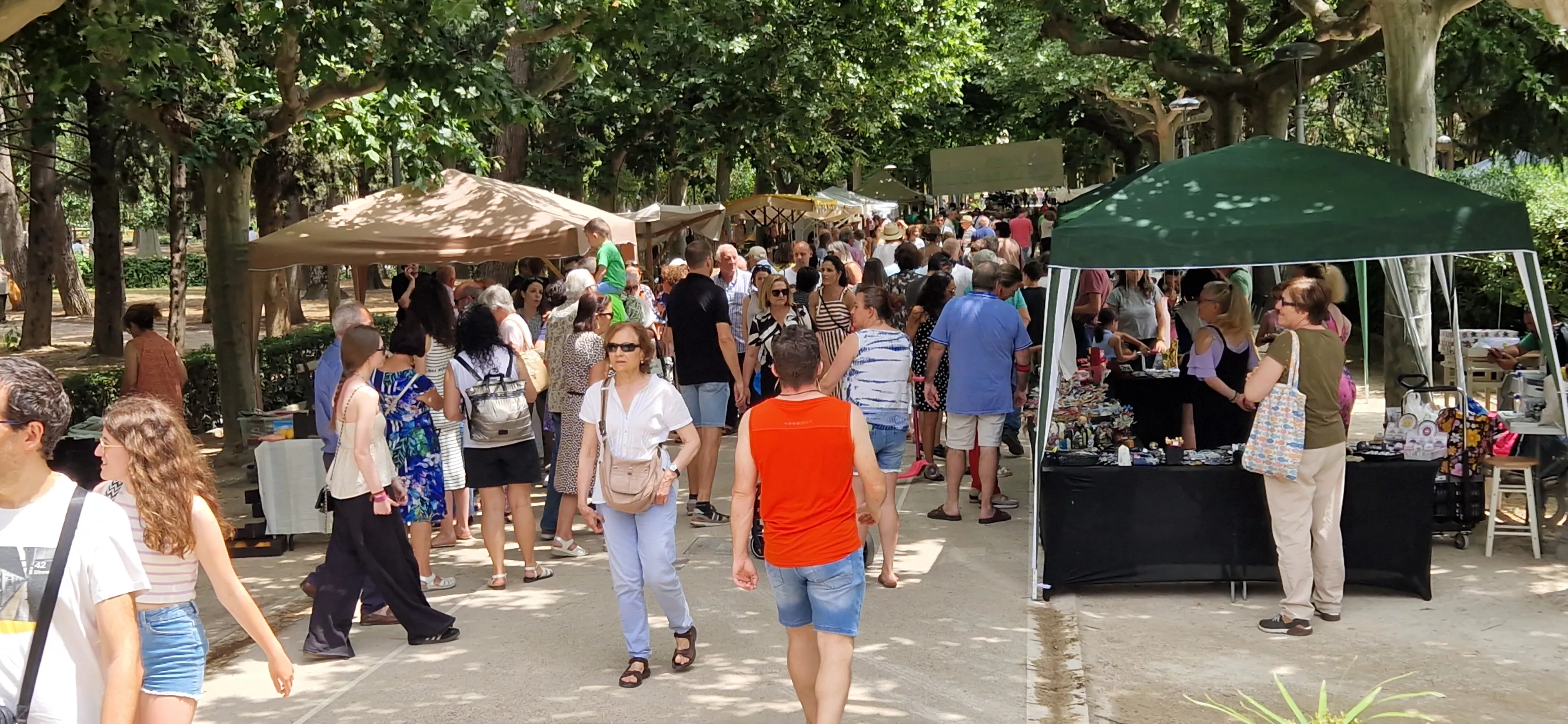La 35º Feria de Artesanía La Parrilla . Foto Myriam Martínez