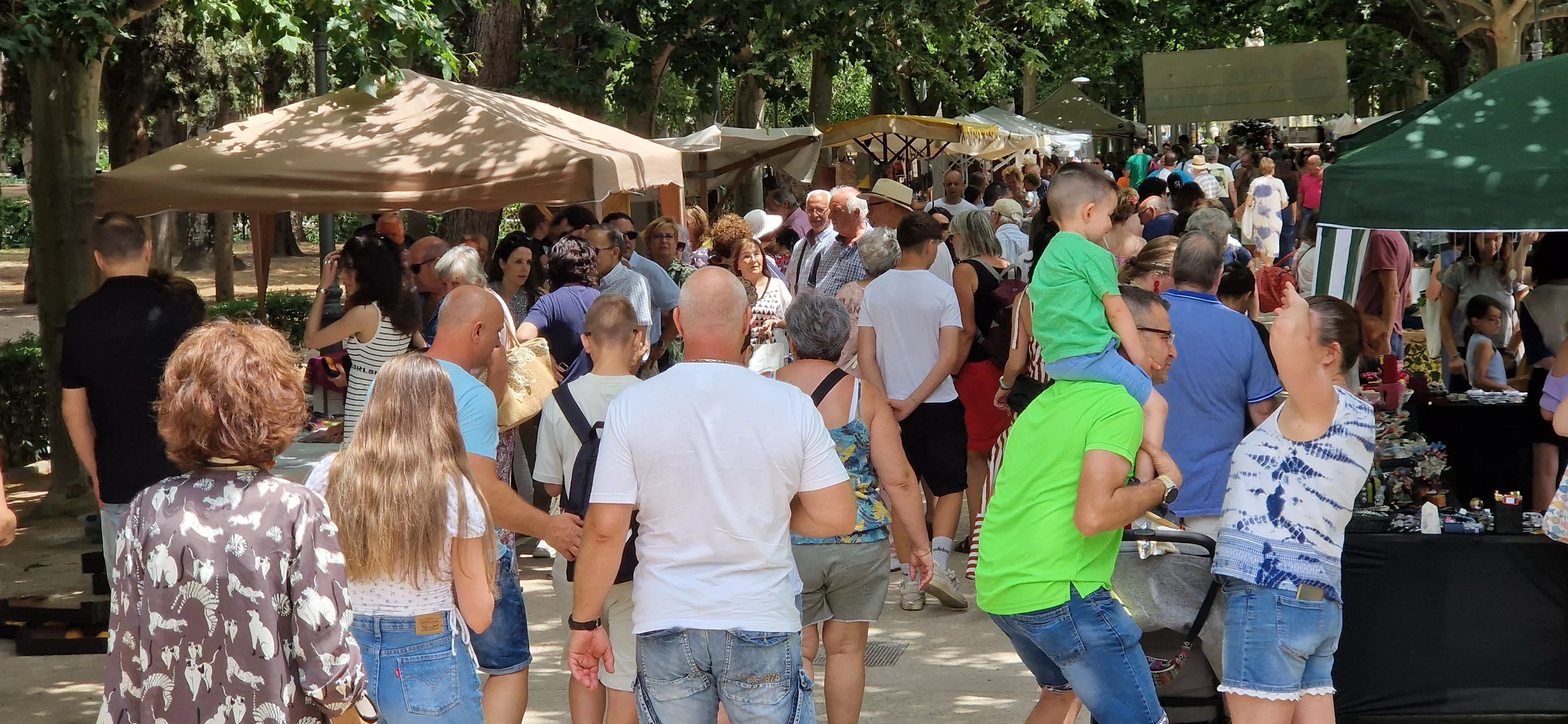 La 35º Feria de Artesanía La Parrilla . Foto Myriam Martínez