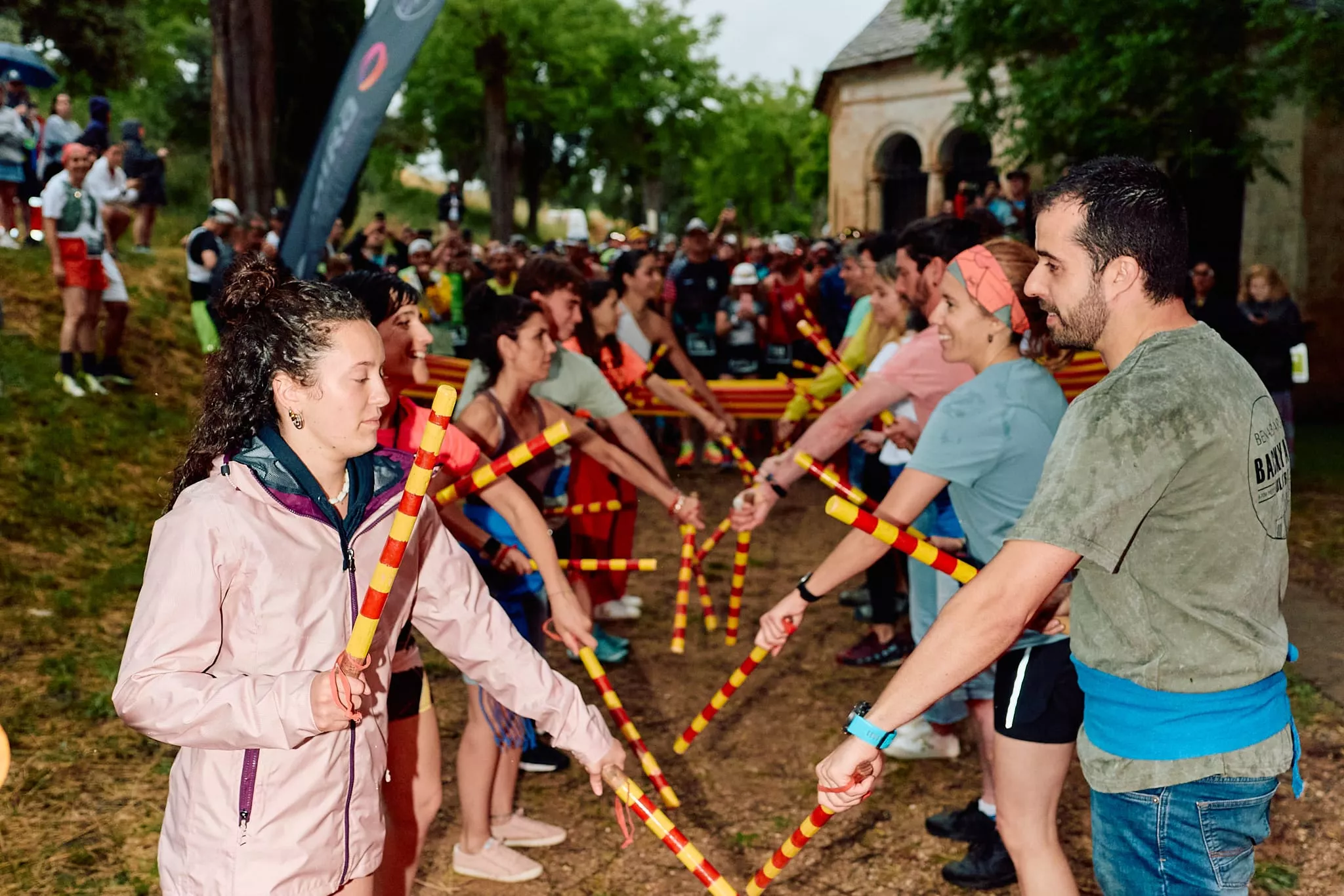 Baile local de recibimento presalida. Foto: Mario Gascón