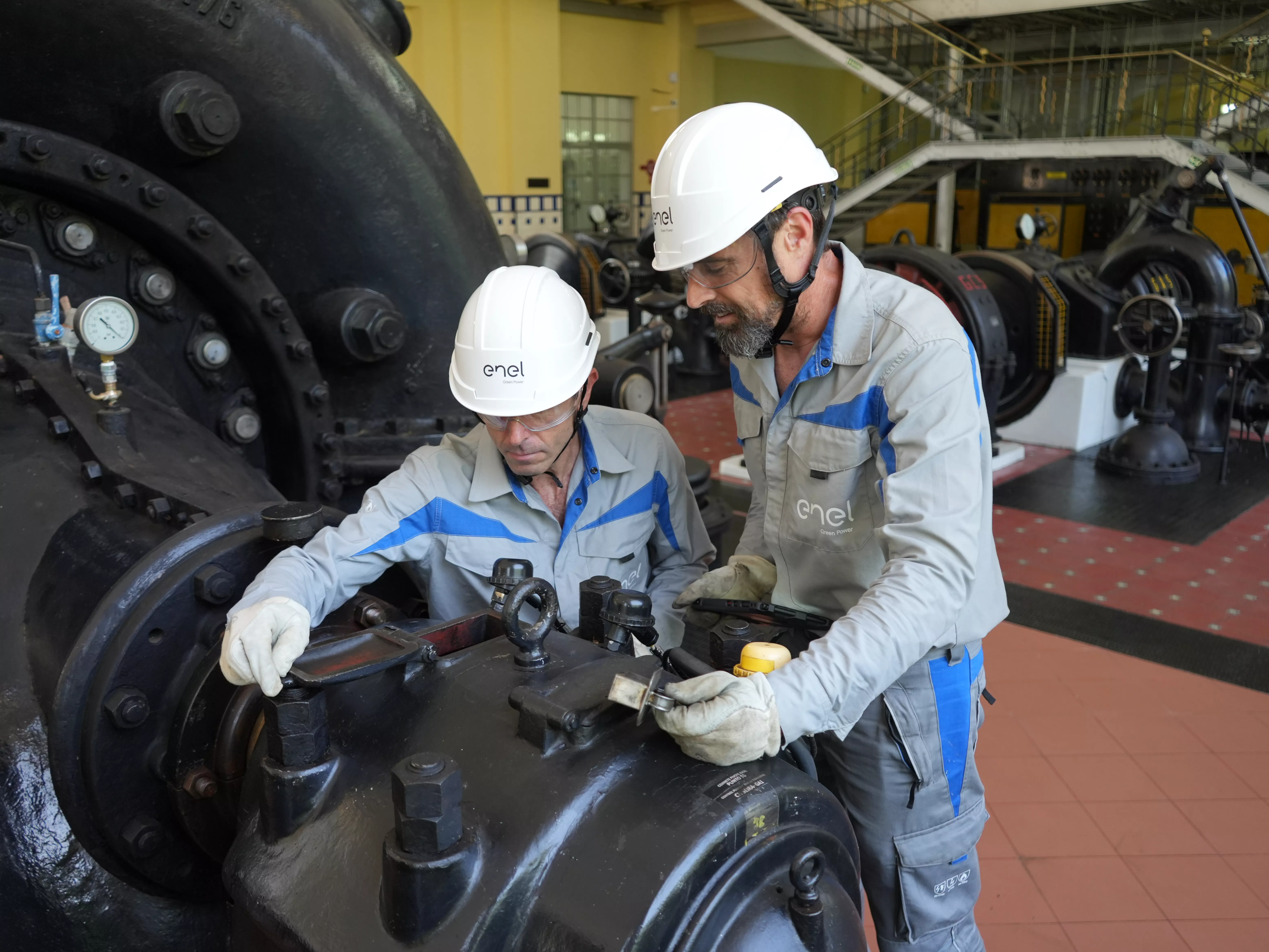 Visita de medios de comunicación a las centrales de Eriste y Seira. Foto Endesa