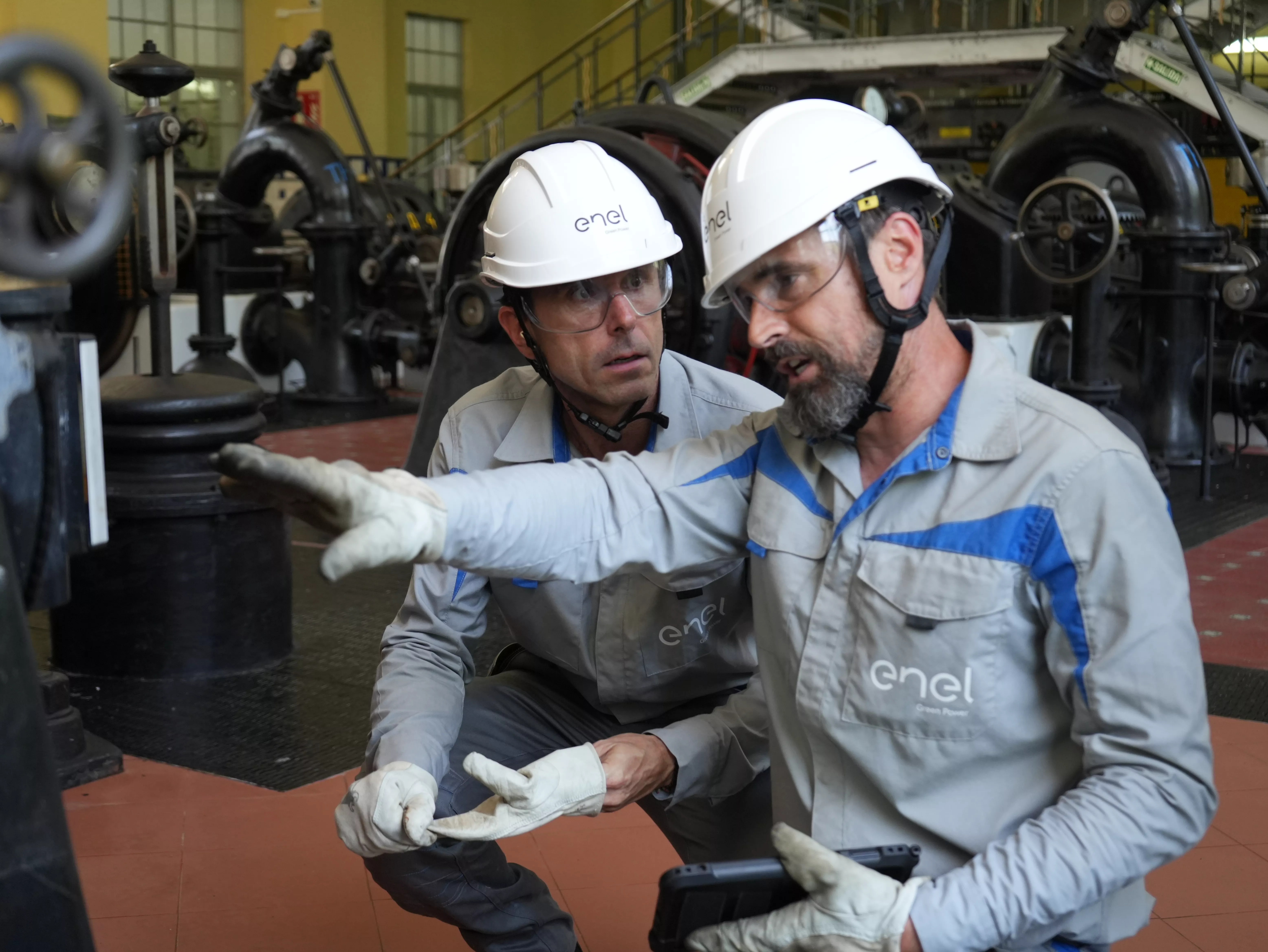 Visita de medios de comunicación a las centrales de Eriste y Seira. Foto Endesa