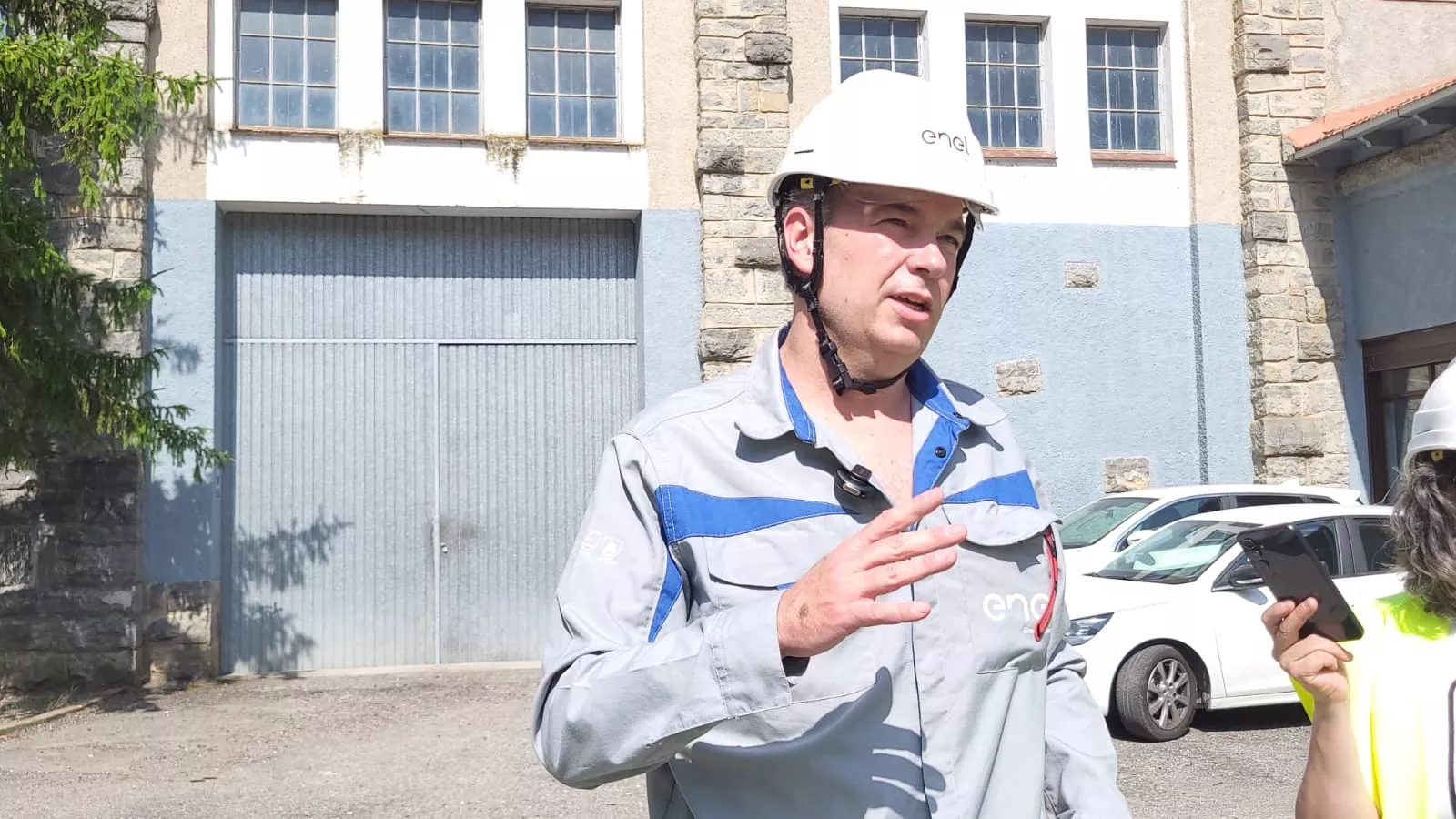 Visita de medios de comunicación a las centrales de Eriste y Seira