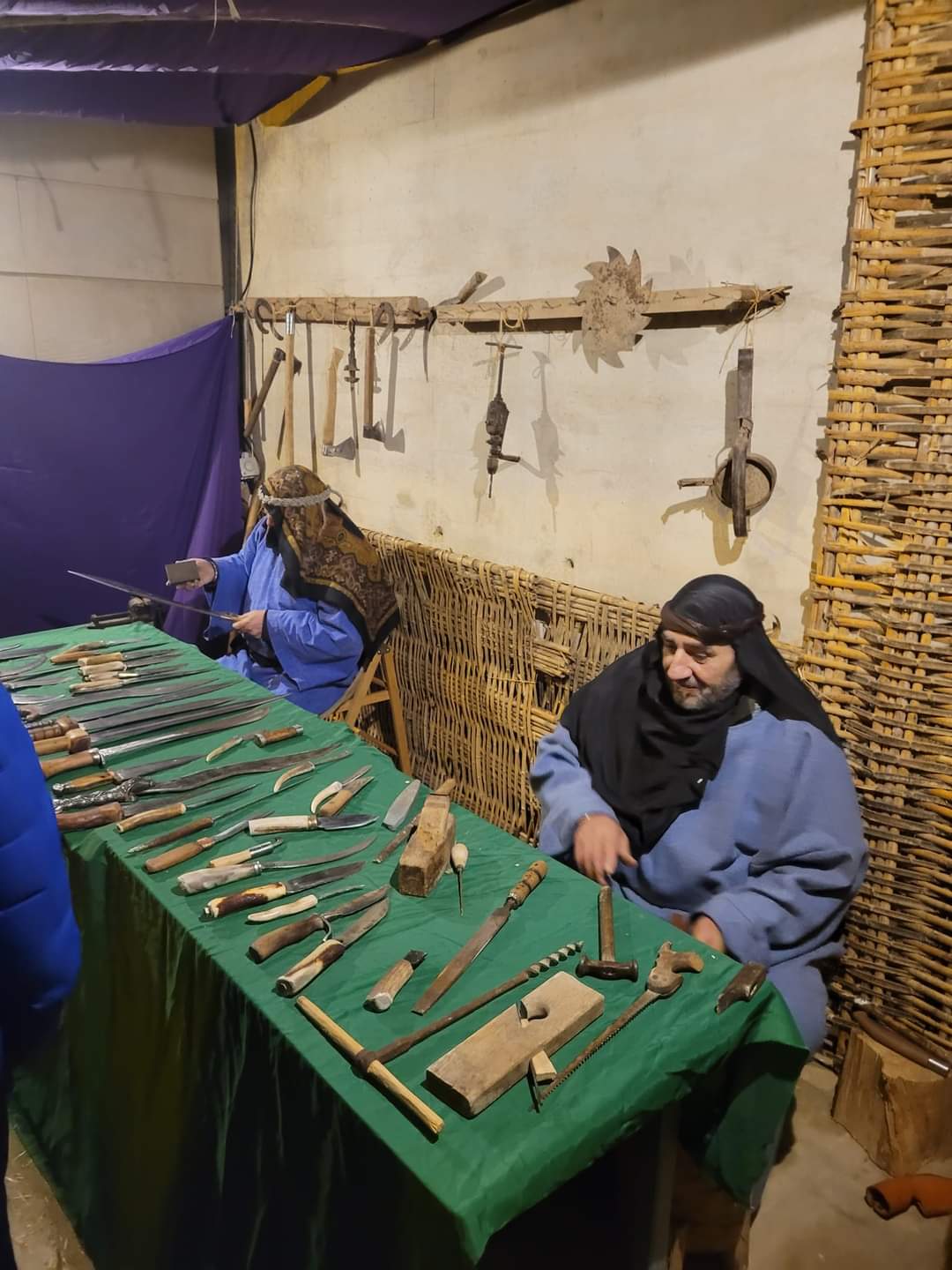 Estampas del belén viviente de Sena