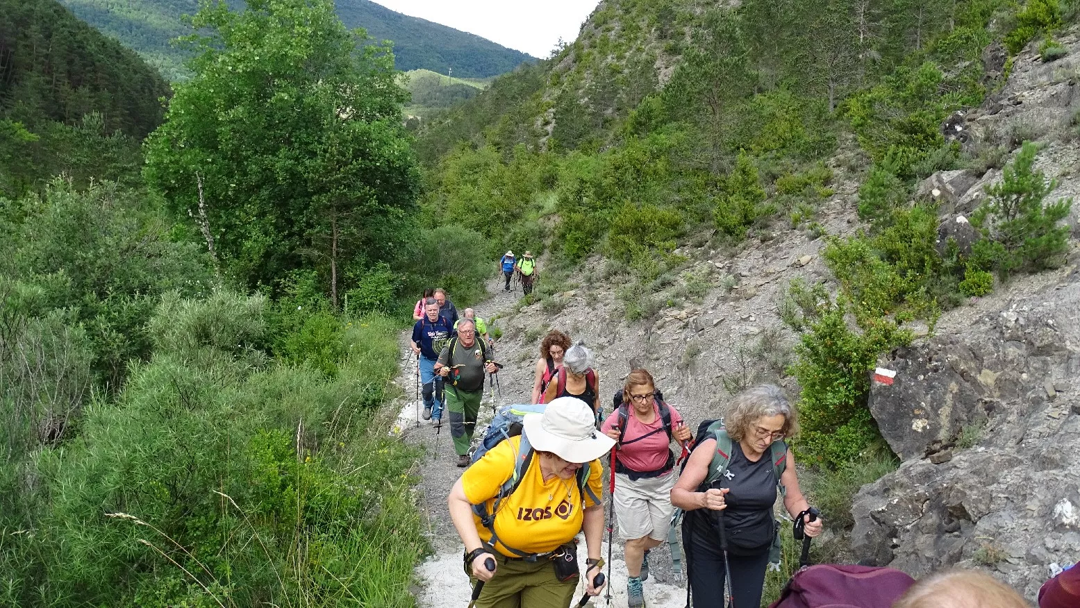 Por la GR 15. Foto Alfredo Zazo