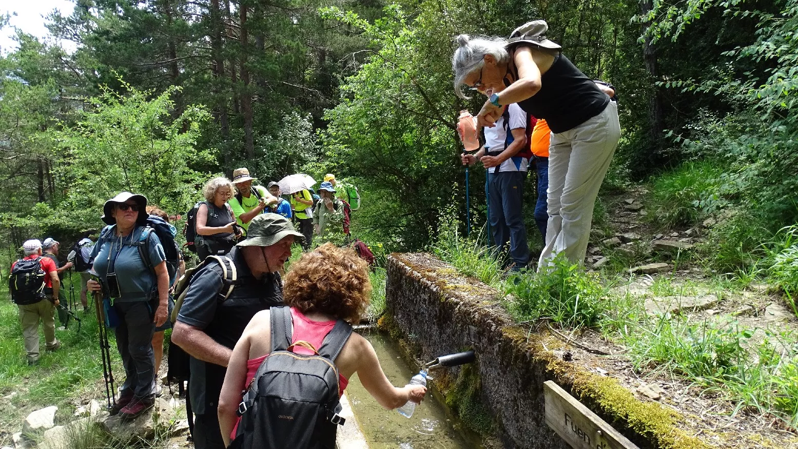 Descendiendo. Foto Alfredo Zazo
