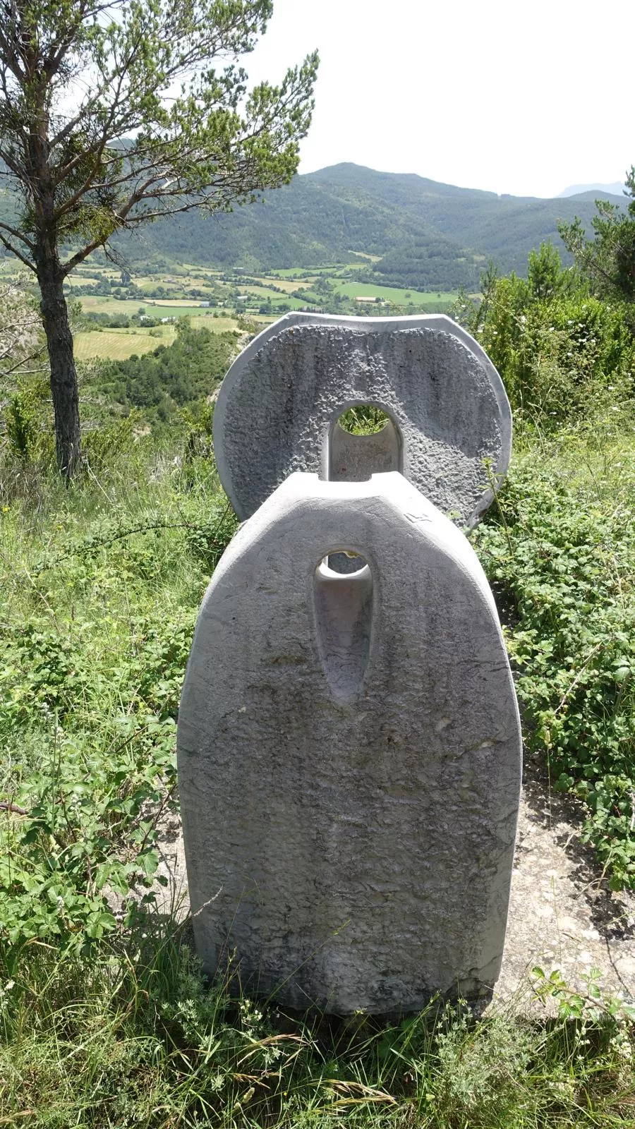 Esculturas a interpretar. Foto Alfredo Zazo