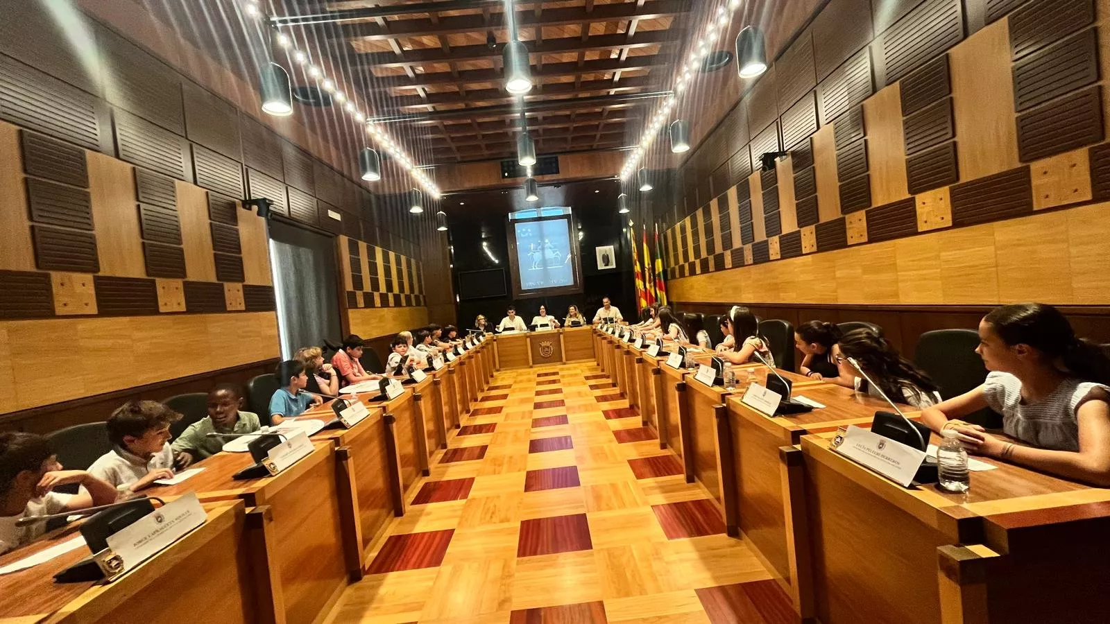 Clausura del curso del Consejo de la Ciudad de las Niñas y los Niños. Foto Mercedes Manterola