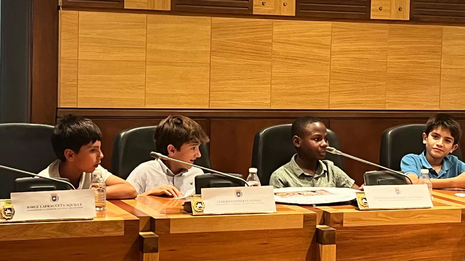 Clausura del curso del Consejo de la Ciudad de las Niñas y los Niños. Foto Mercedes Manterola