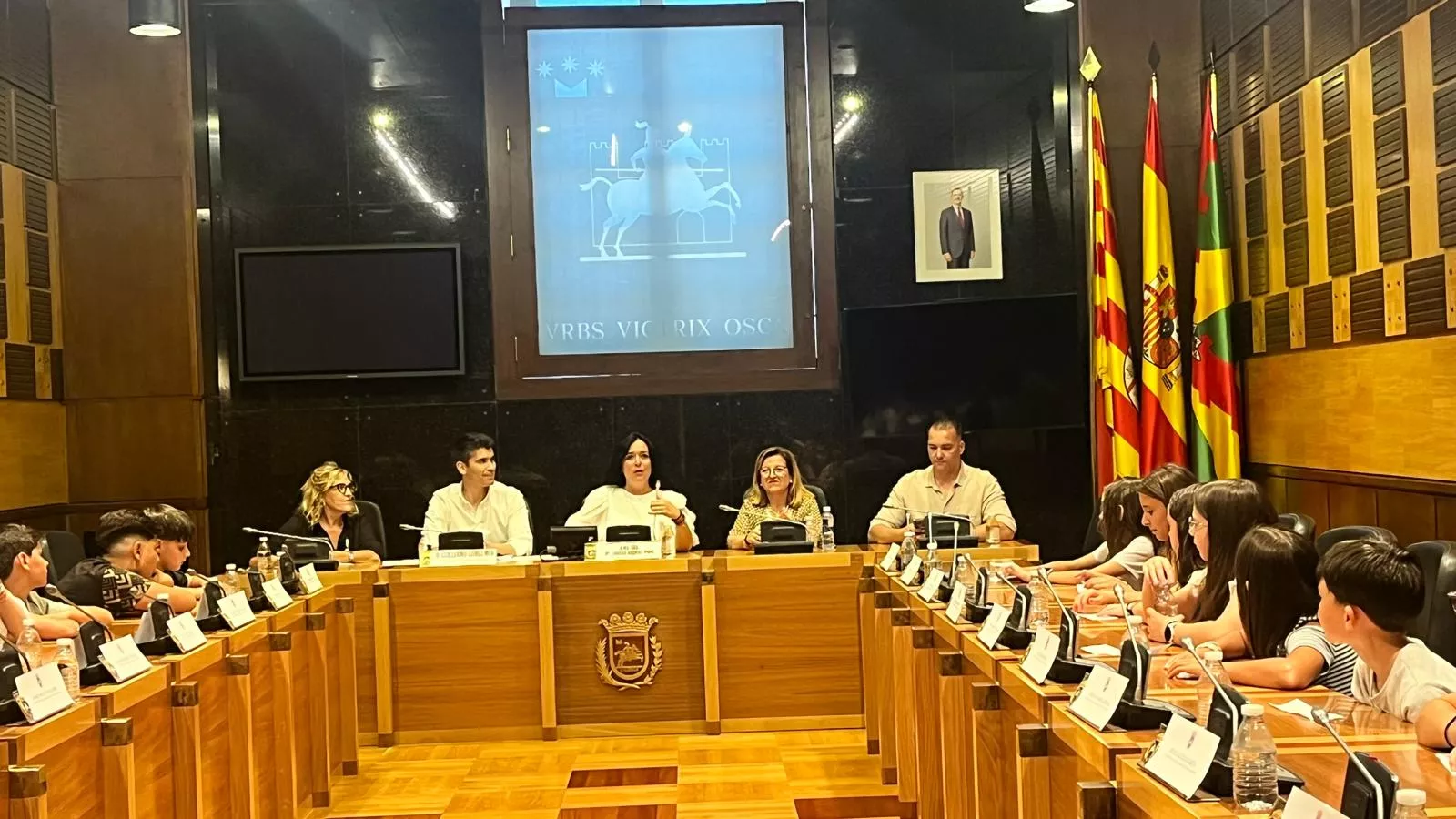 Clausura del curso del Consejo de la Ciudad de las Niñas y los Niños. Foto Mercedes Manterola