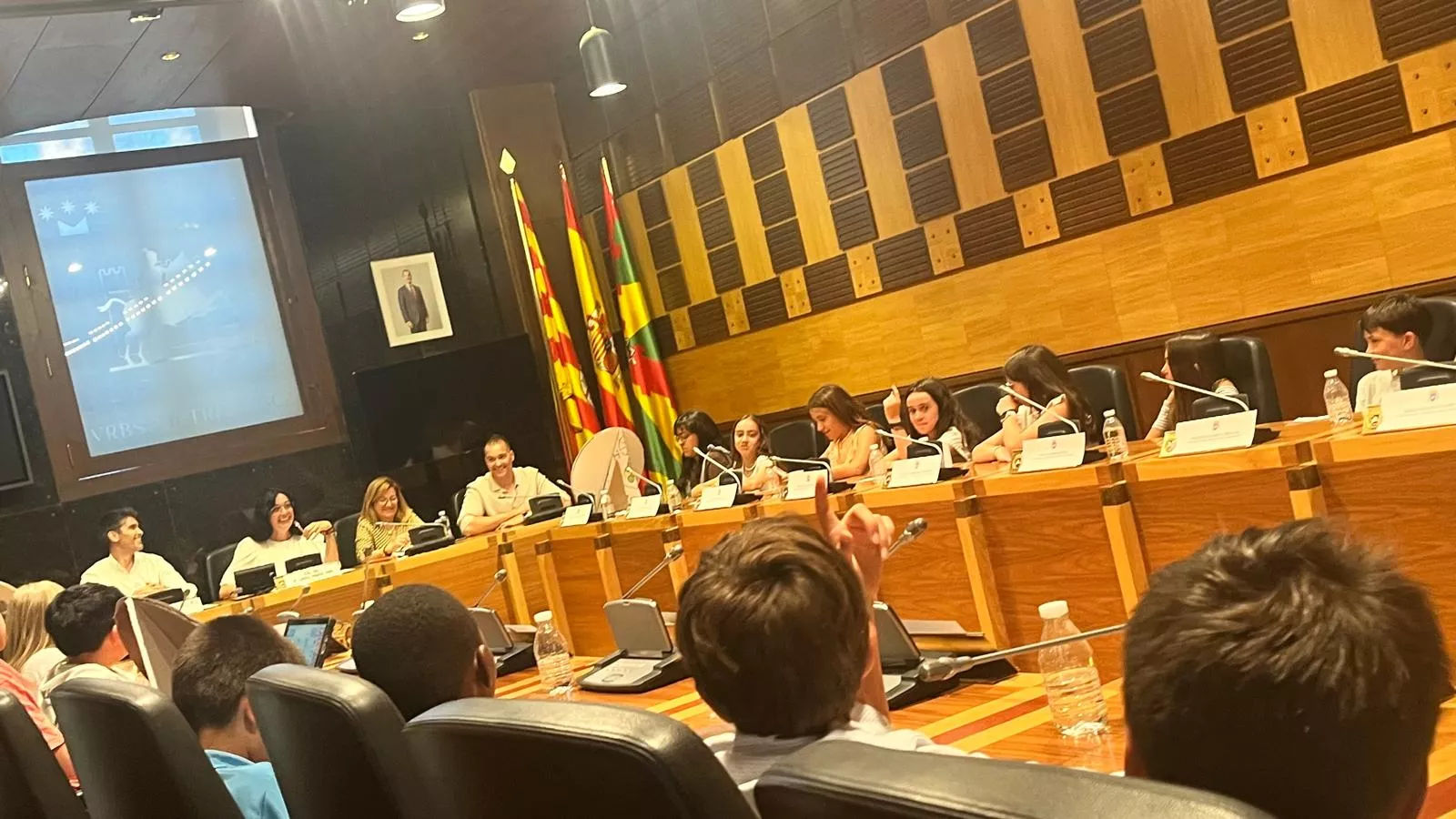 Clausura del curso del Consejo de la Ciudad de las Niñas y los Niños. Foto Mercedes Manterola