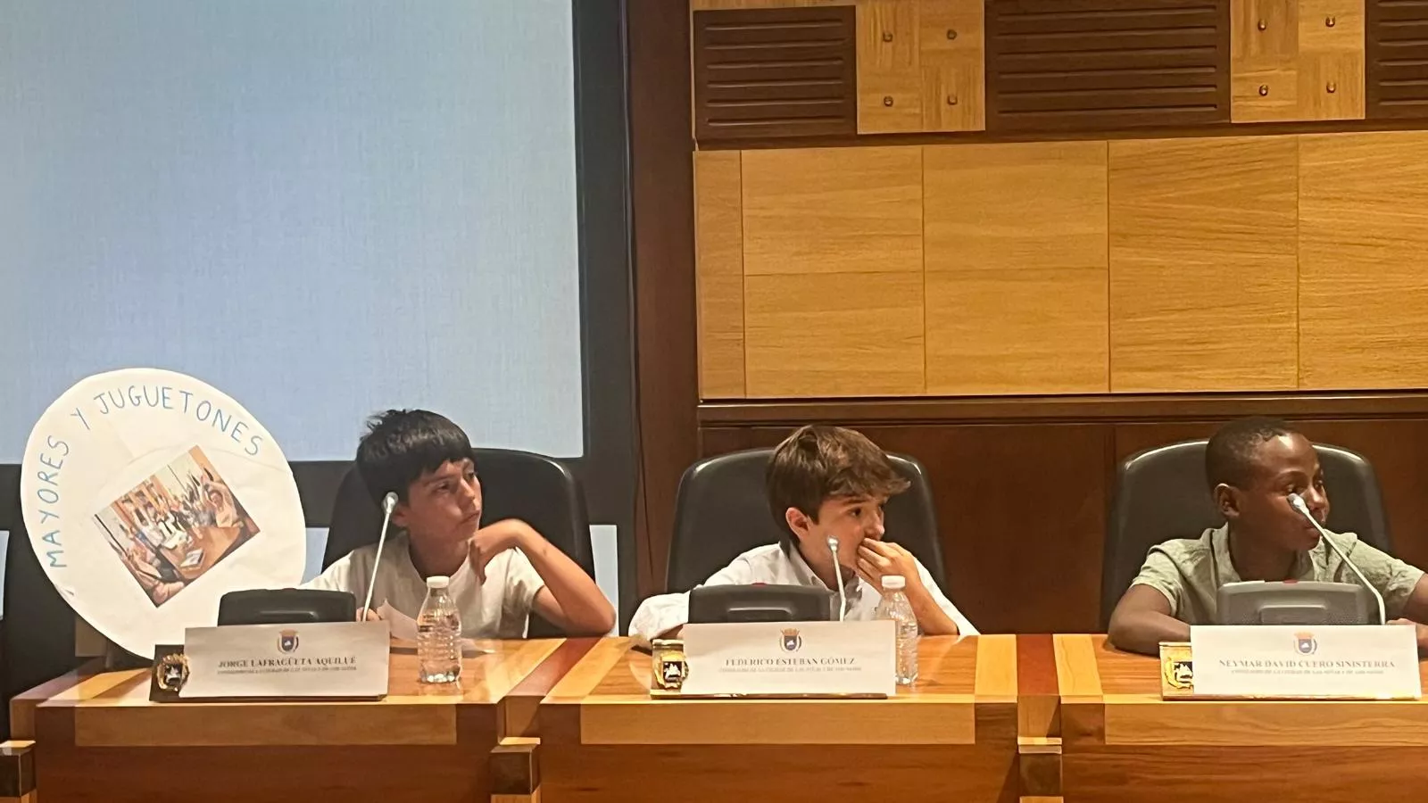 Clausura del curso del Consejo de la Ciudad de las Niñas y los Niños. Foto Mercedes Manterola