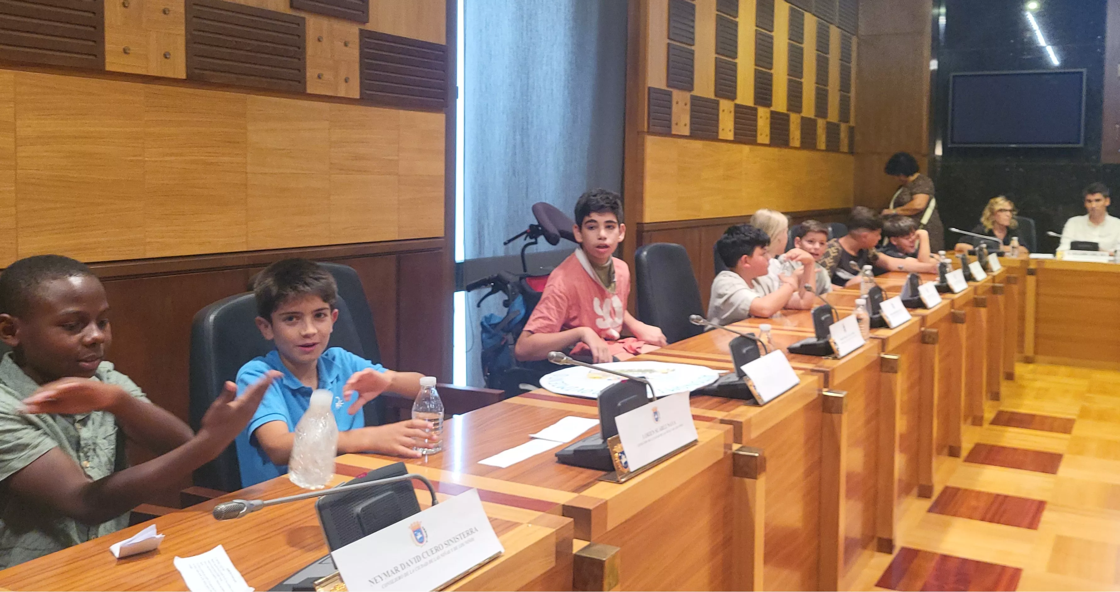 Clausura del curso del Consejo de la Ciudad de las Niñas y los Niños. Foto Mercedes Manterola