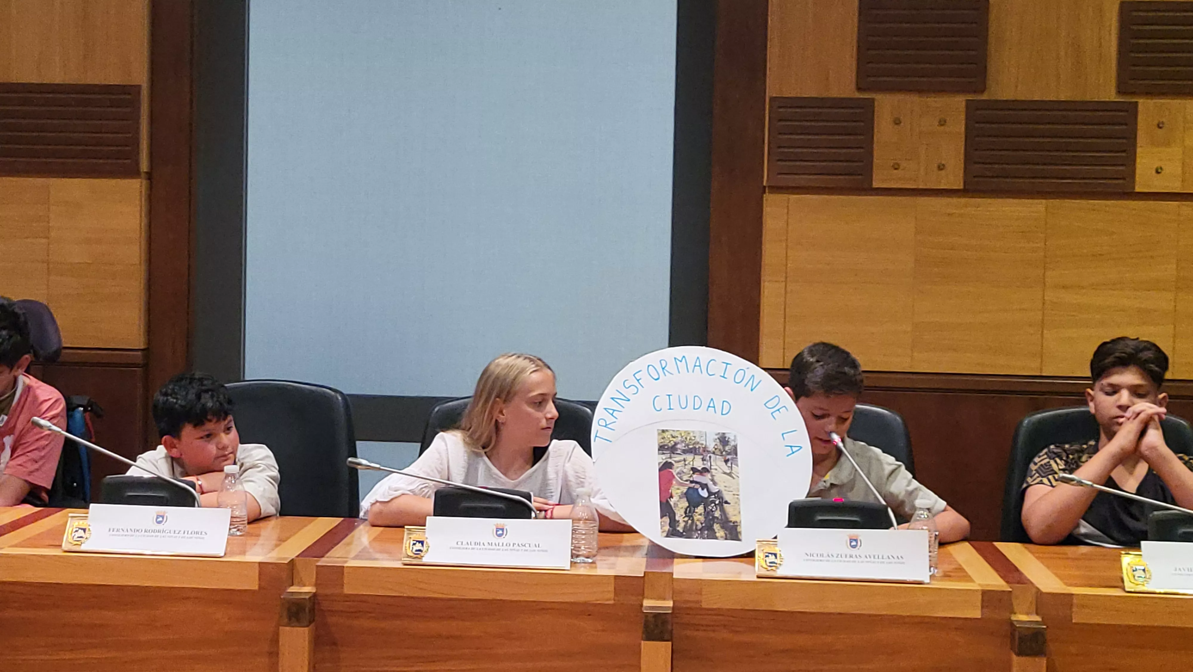 Clausura del curso del Consejo de la Ciudad de las Niñas y los Niños. Foto Mercedes Manterola