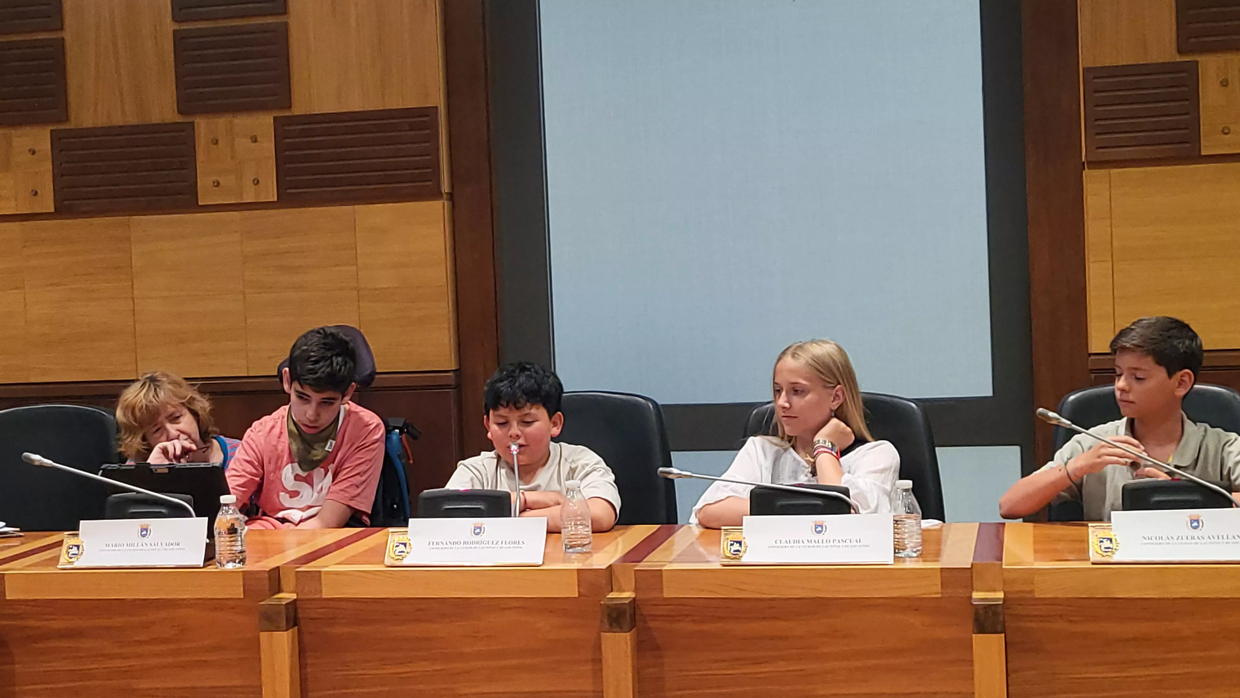 Clausura del curso del Consejo de la Ciudad de las Niñas y los Niños. Foto Mercedes Manterola