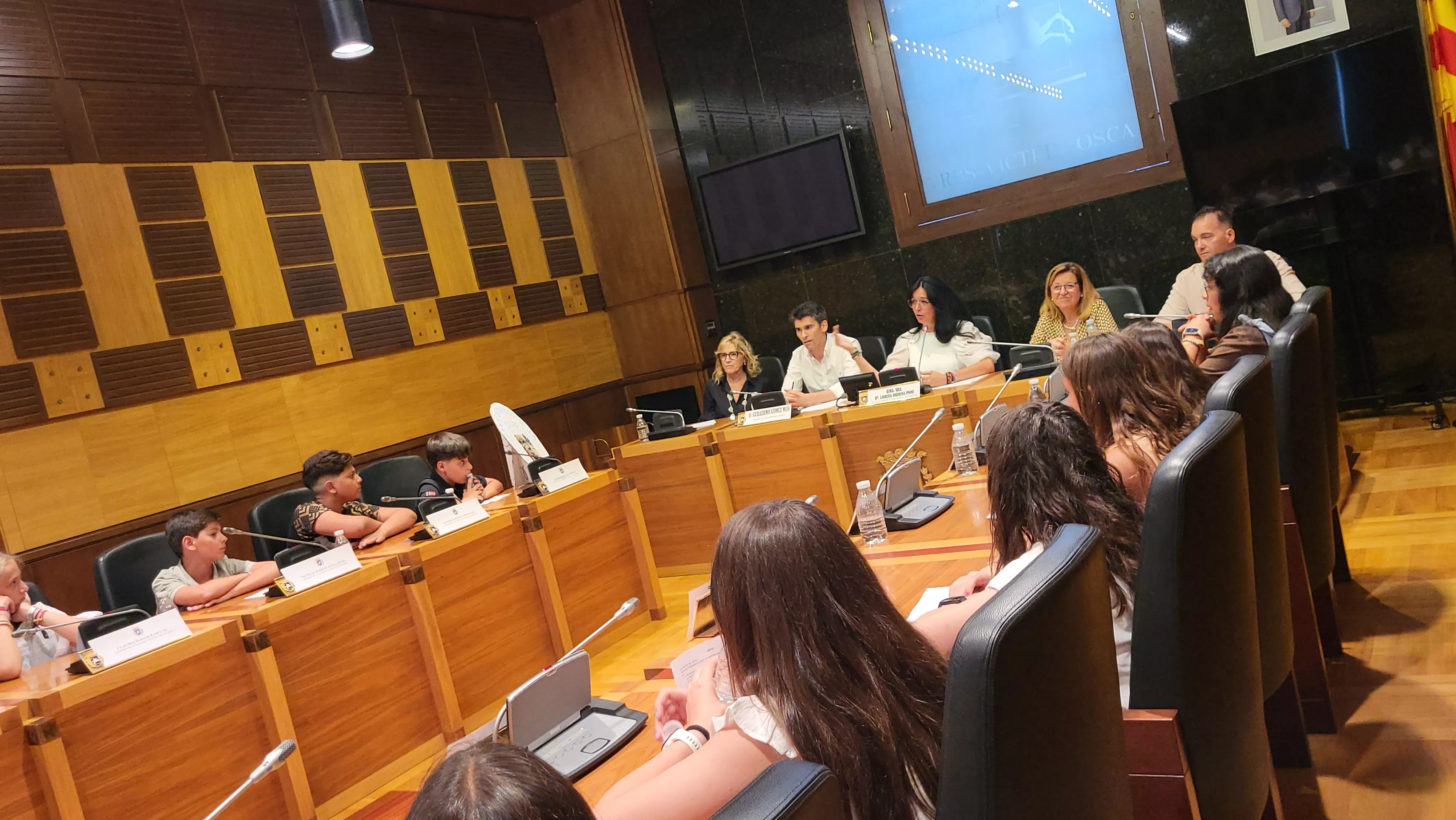 Clausura del curso del Consejo de la Ciudad de las Niñas y los Niños. Foto Mercedes Manterola