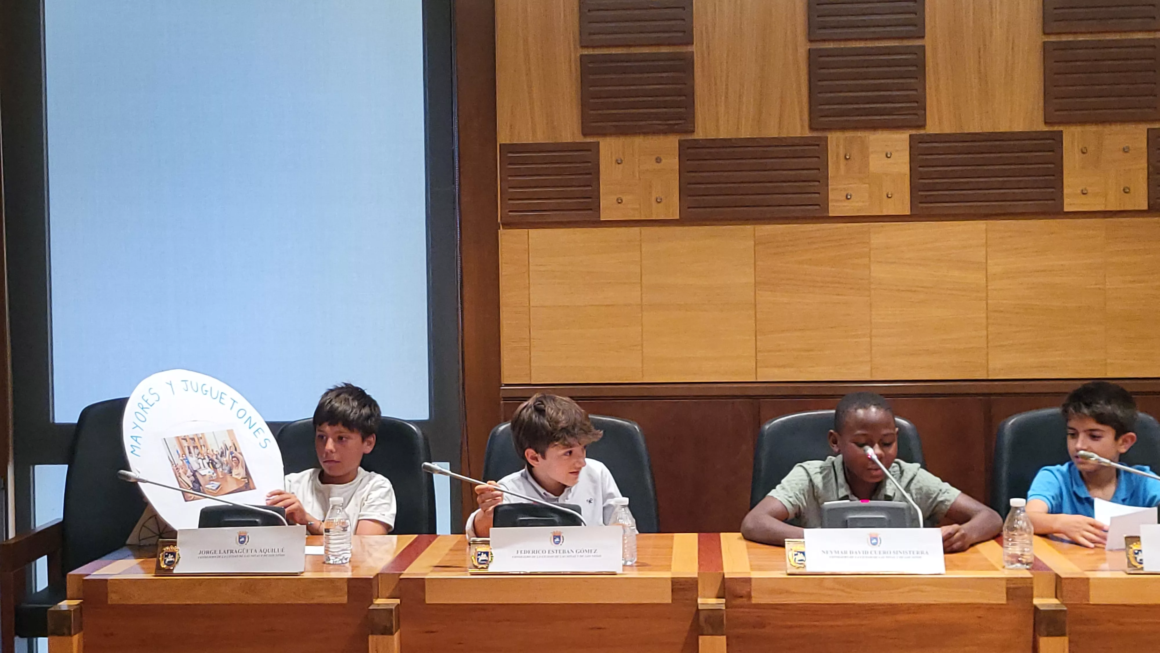 Clausura del curso del Consejo de la Ciudad de las Niñas y los Niños. Foto Mercedes Manterola